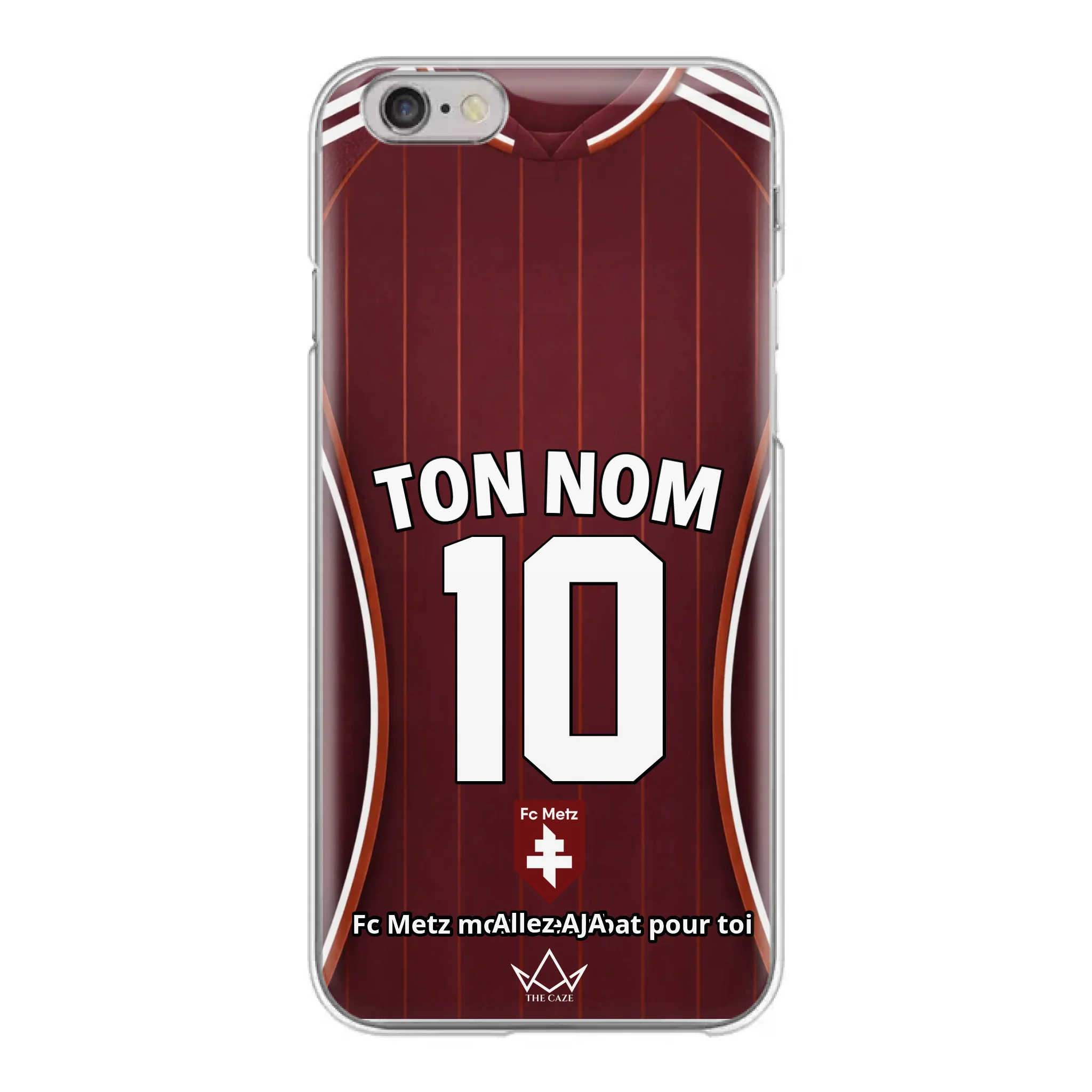 FC Metz Football Custom iPhone Case