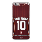 Funda de iPhone personalizada de fútbol del FC Metz