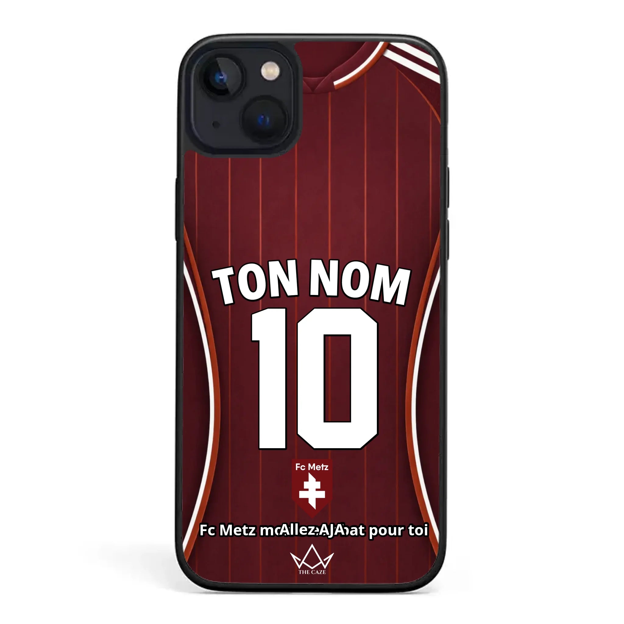 Funda de iPhone personalizada de fútbol del FC Metz