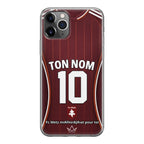 Funda de iPhone personalizada de fútbol del FC Metz