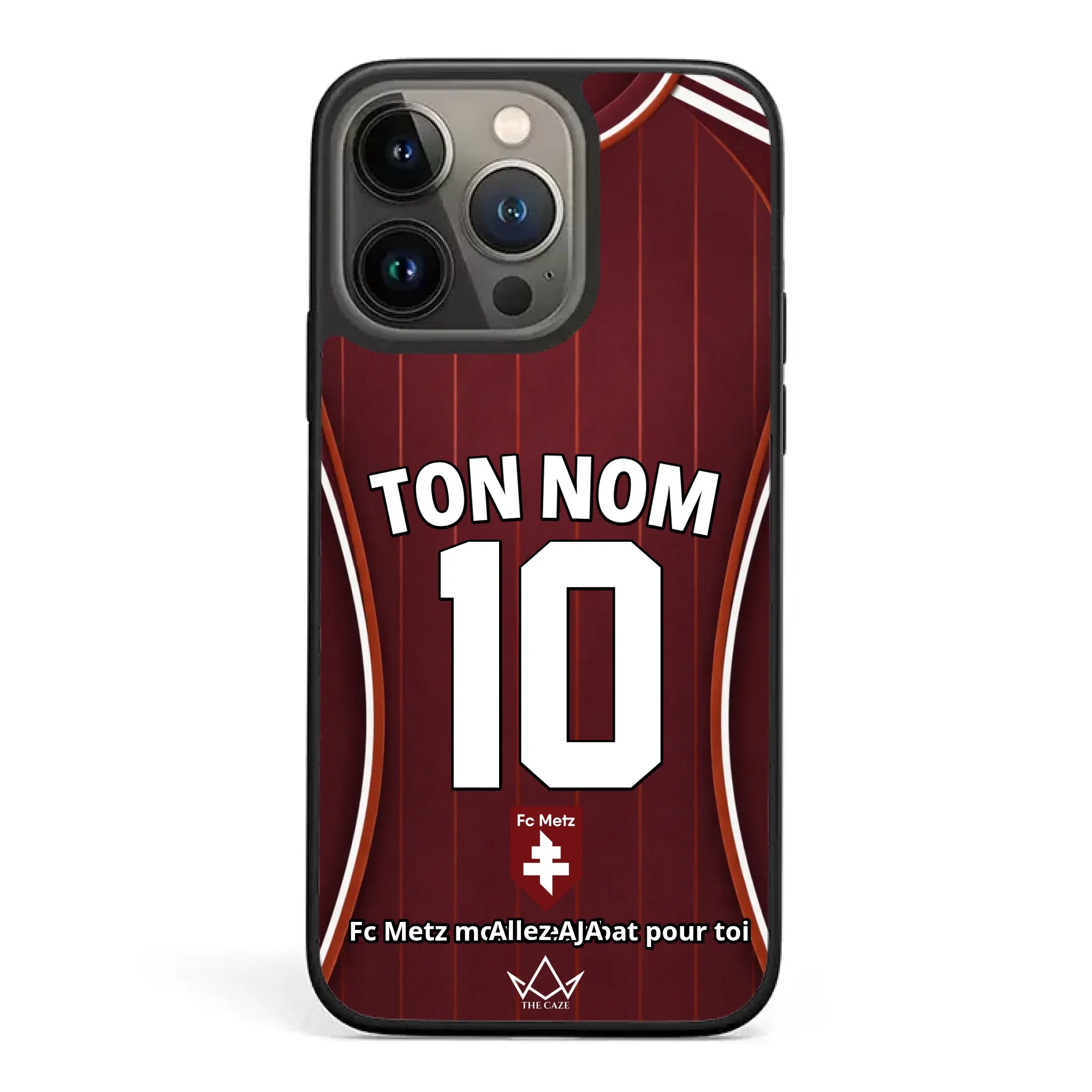 Funda de iPhone personalizada de fútbol del FC Metz