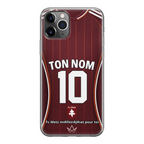 Funda de iPhone personalizada de fútbol del FC Metz