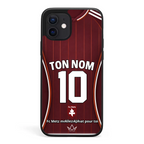 Funda de iPhone personalizada de fútbol del FC Metz