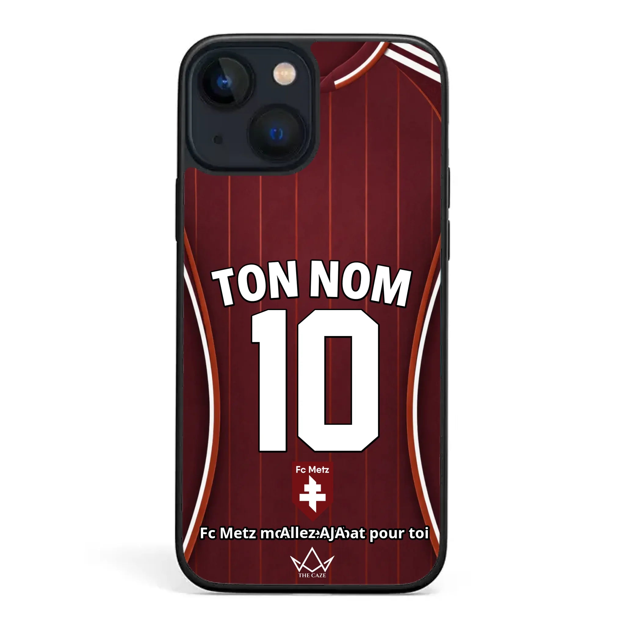 Funda de iPhone personalizada de fútbol del FC Metz