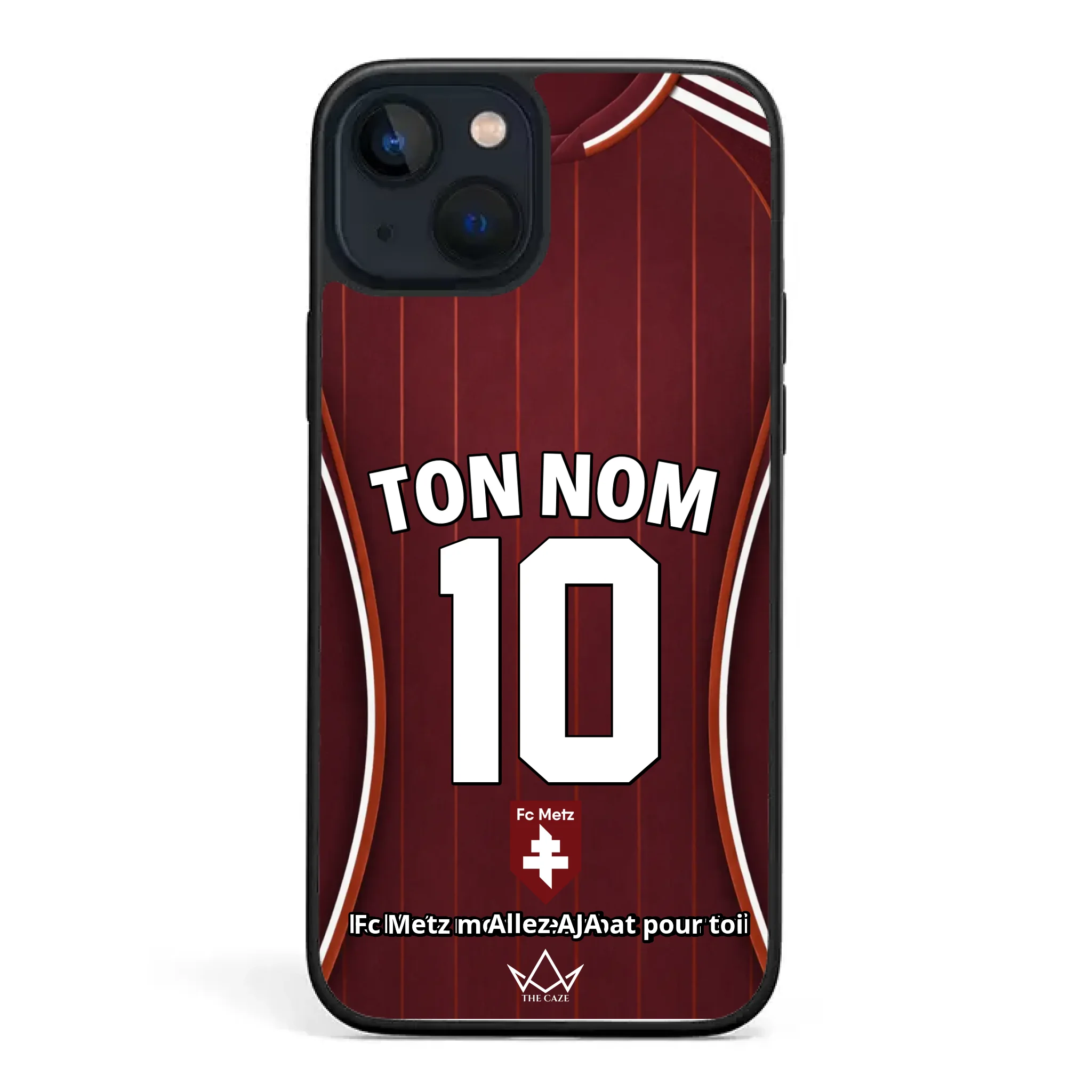 Funda de iPhone personalizada de fútbol del FC Metz