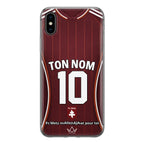 Funda de iPhone personalizada de fútbol del FC Metz
