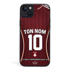 Funda de iPhone personalizada de fútbol del FC Metz