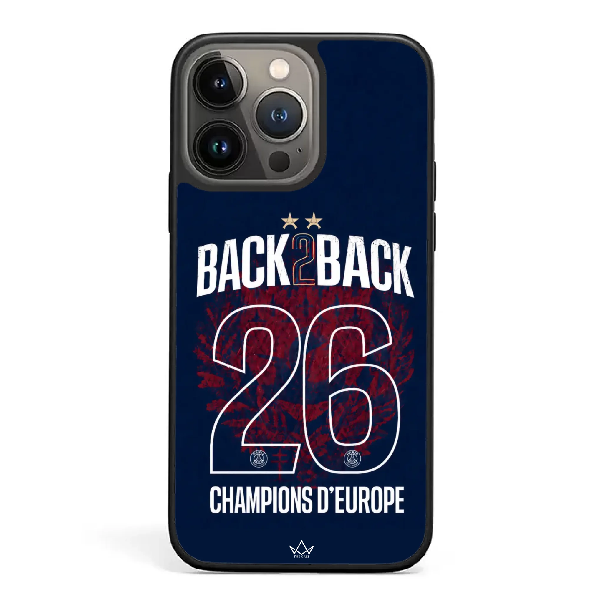 PSG Champions League 2026 Phone Case – Back2Back European Champions Edition