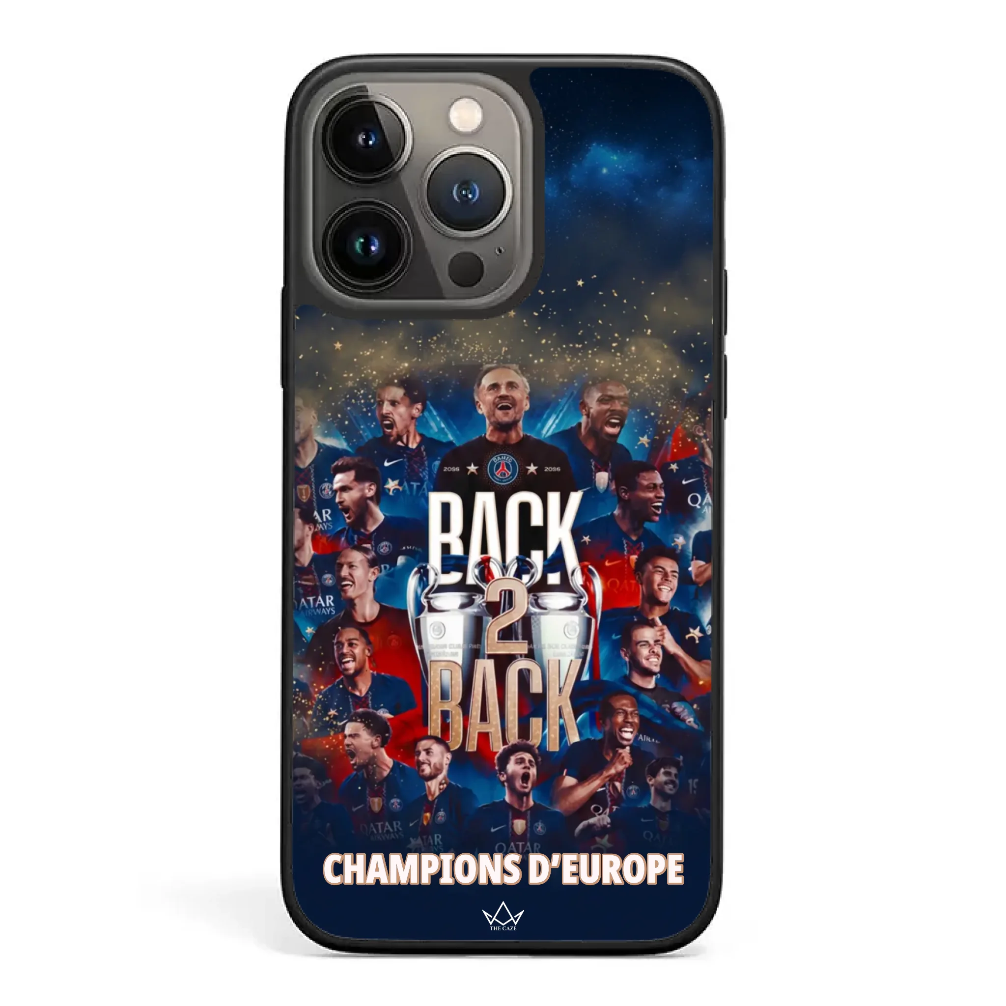 PSG Champions Of Europe Phone Case – Back2Back