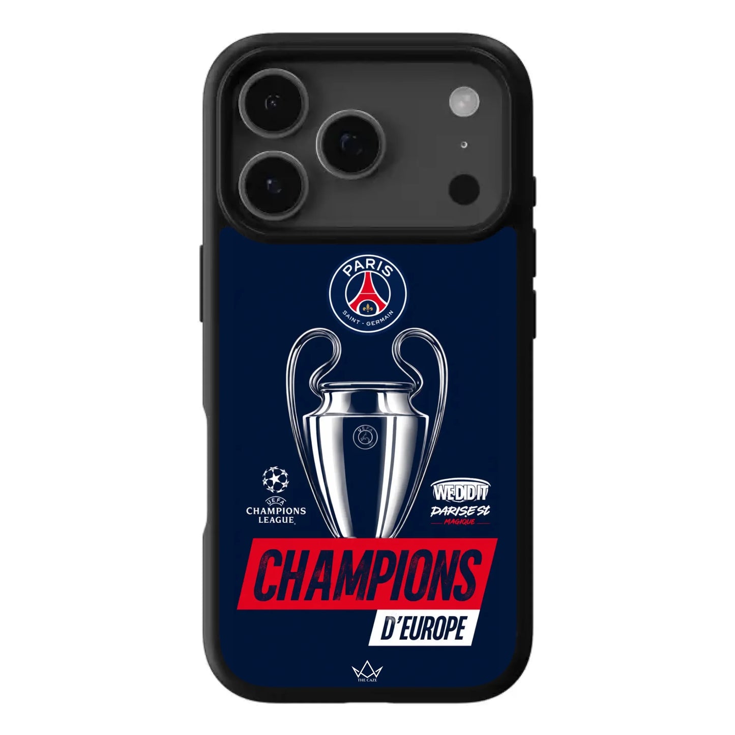 Coque de téléphone PSG Champions d'Europe