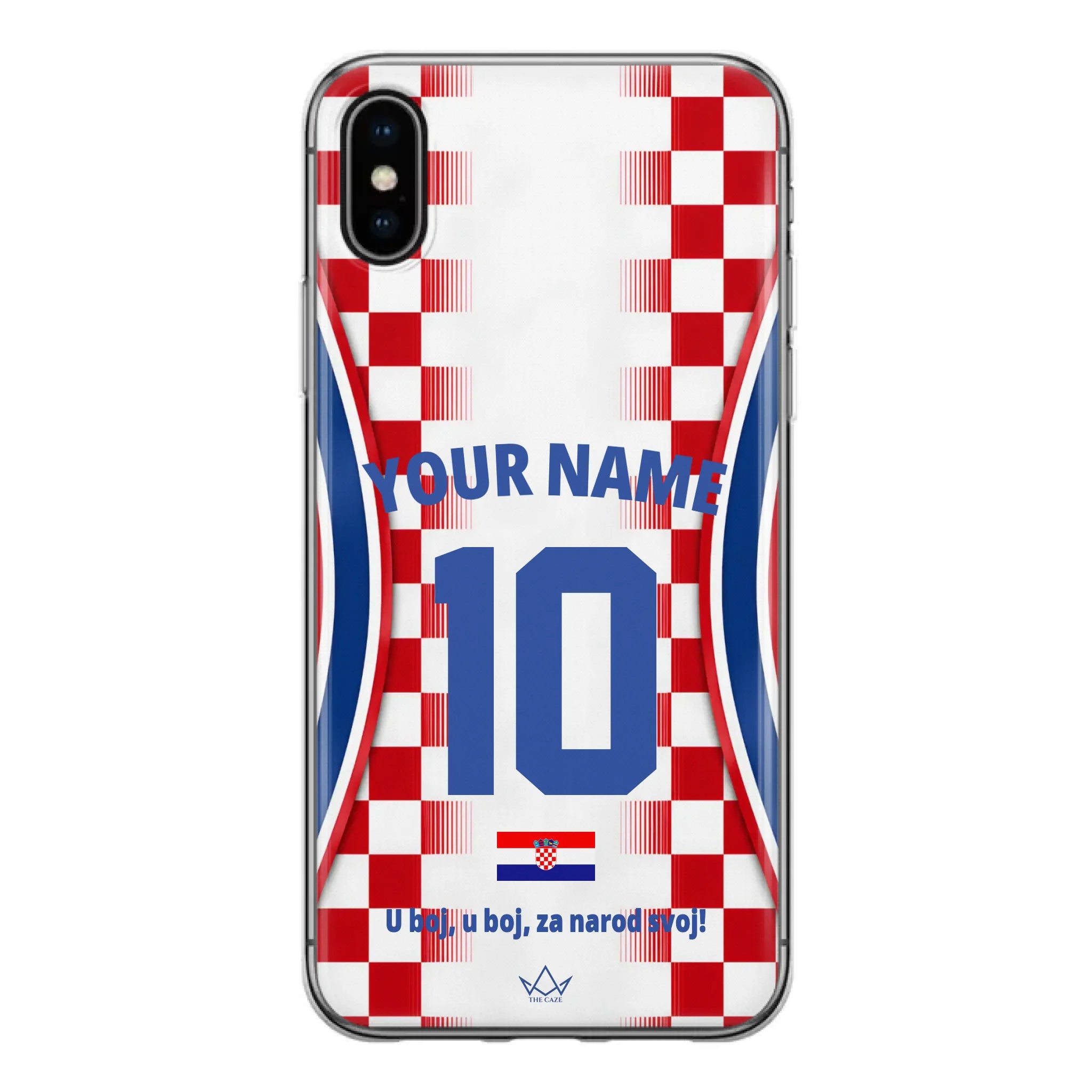 Coque personnalisée Croatie Coupe du Monde 2026