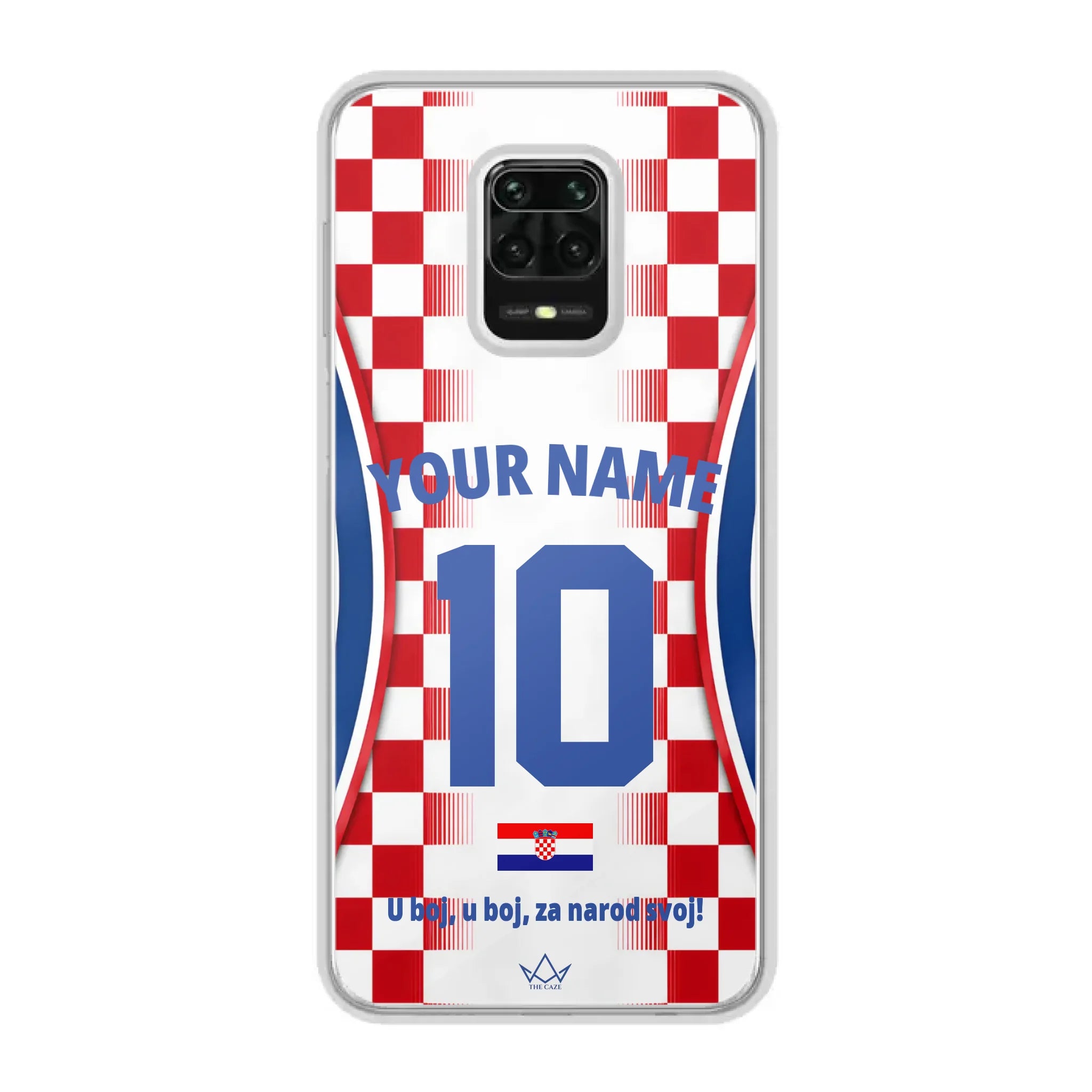 Coque personnalisée Croatie Coupe du Monde 2026