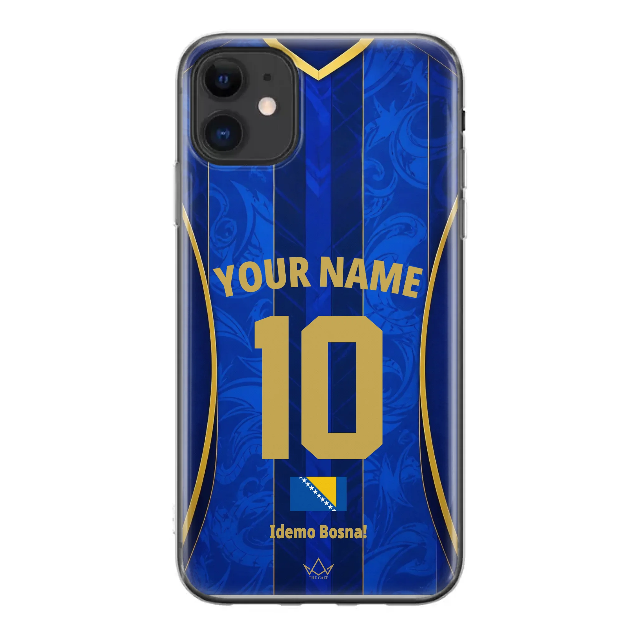 Coque de téléphone Coupe du Monde 2026 Bosnie-Herzégovine personnalisée