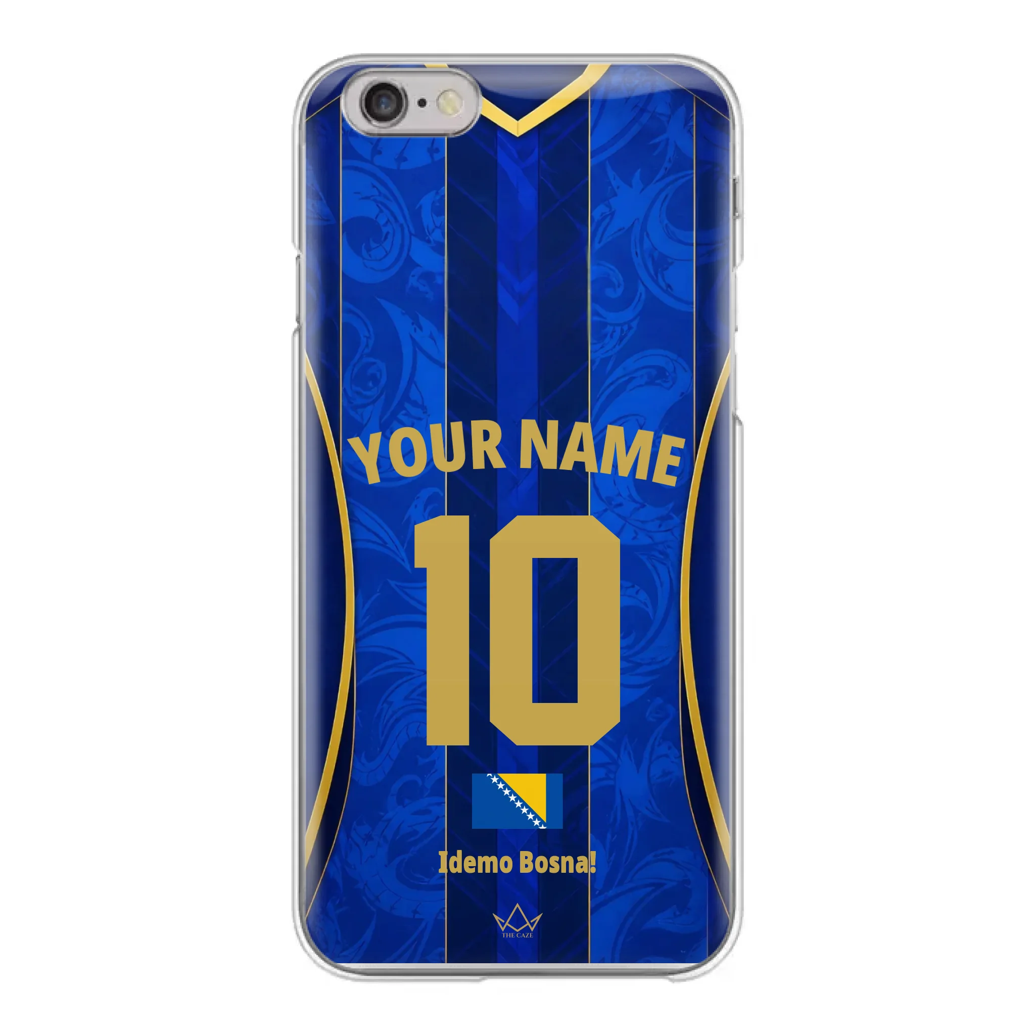 Coque de téléphone Coupe du Monde 2026 Bosnie-Herzégovine personnalisée