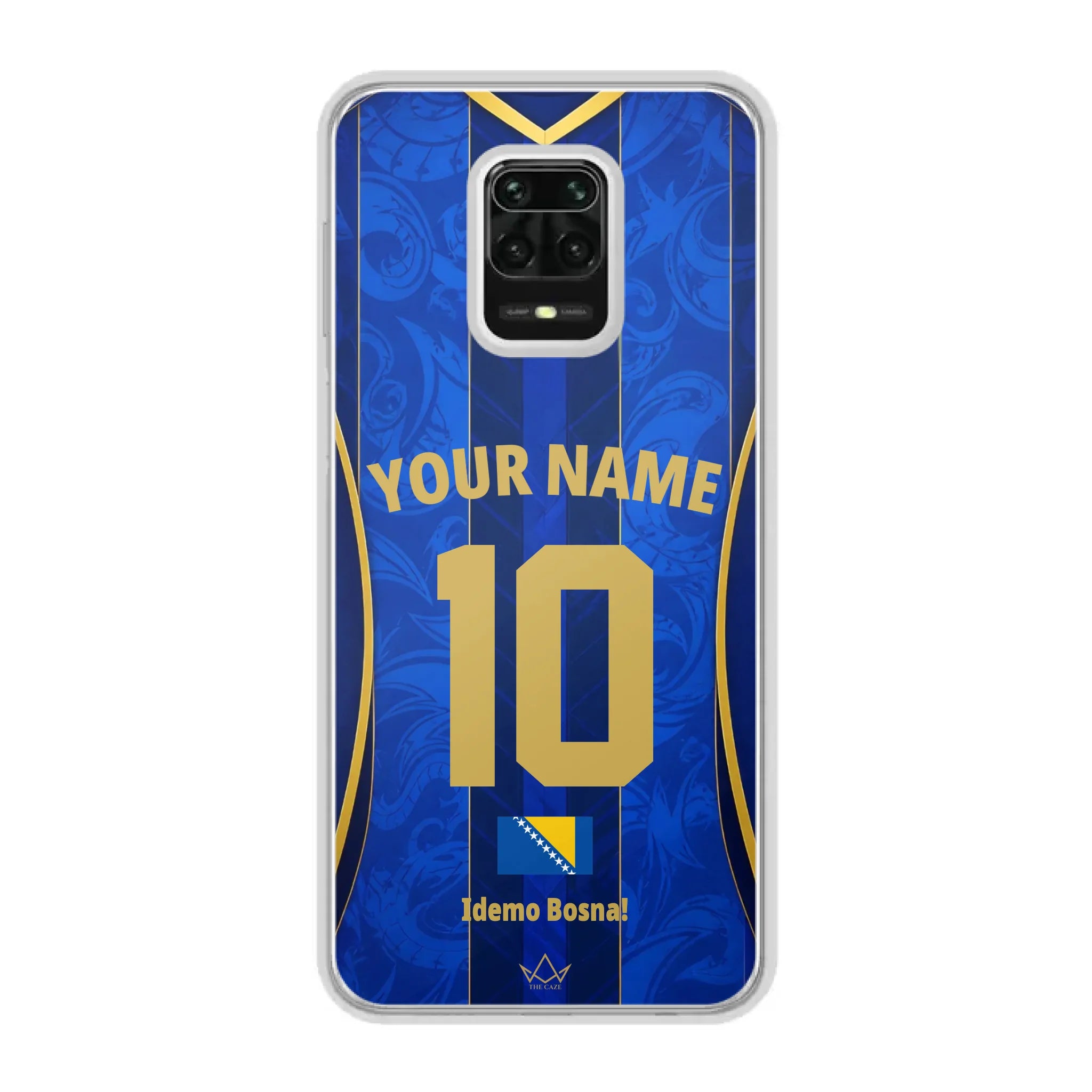 Coque de téléphone Coupe du Monde 2026 Bosnie-Herzégovine personnalisée