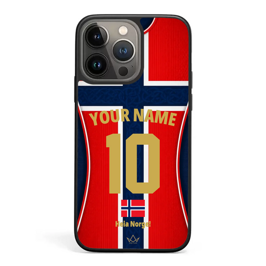 Coque de téléphone personnalisée Norvège Coupe du Monde 2026