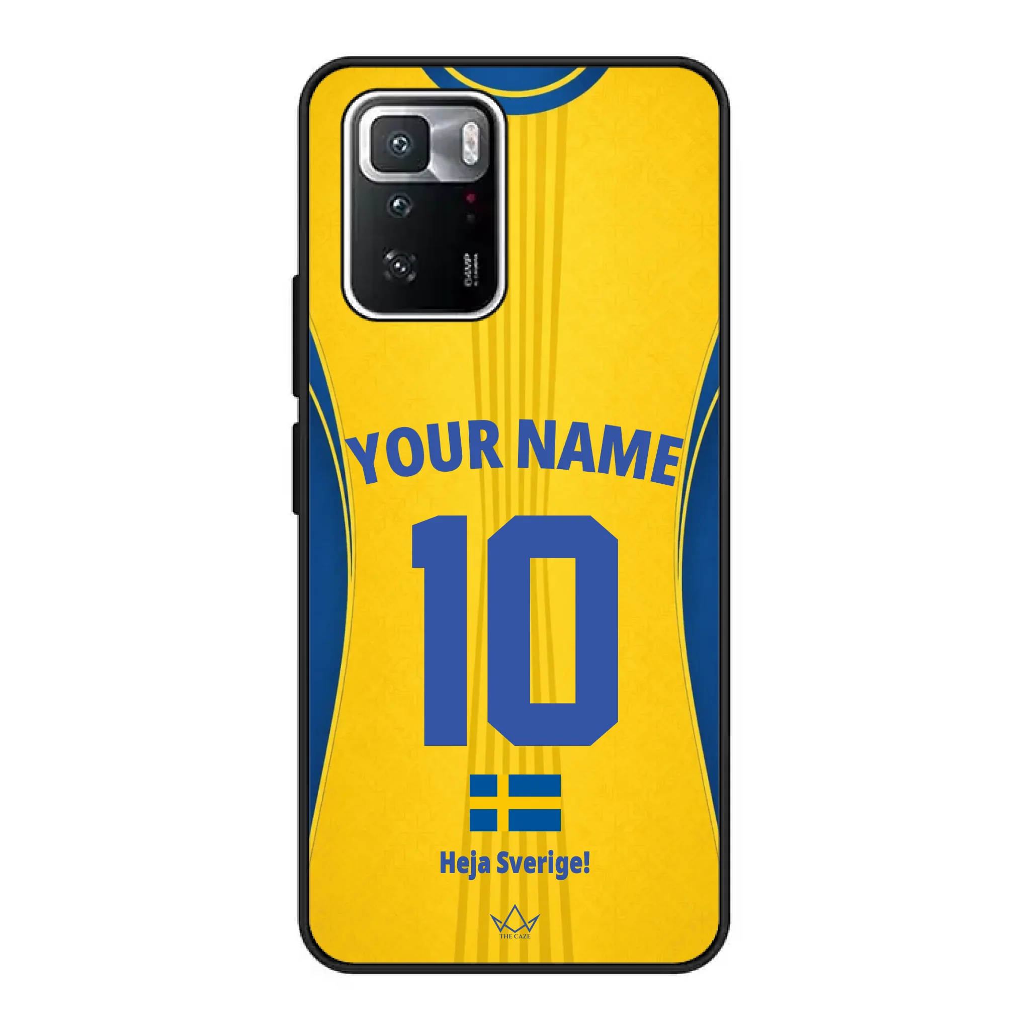 Custom Sweden World Cup 2026 Phone Case