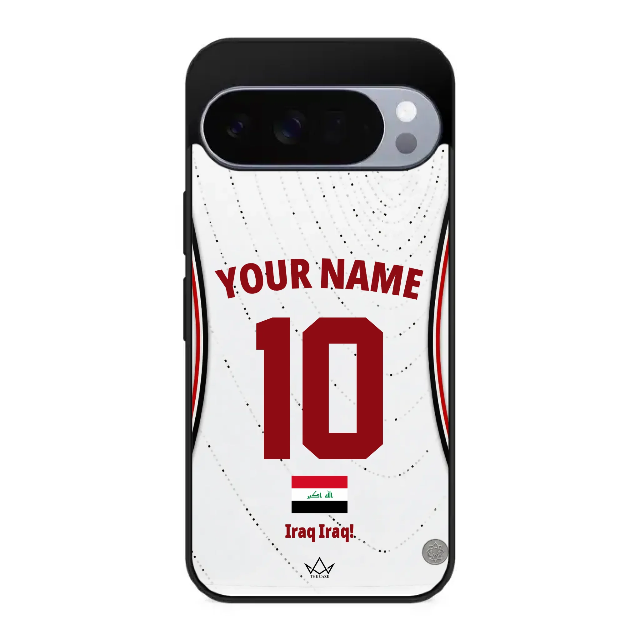 Custom Iraq World Cup 2026 Phone Case