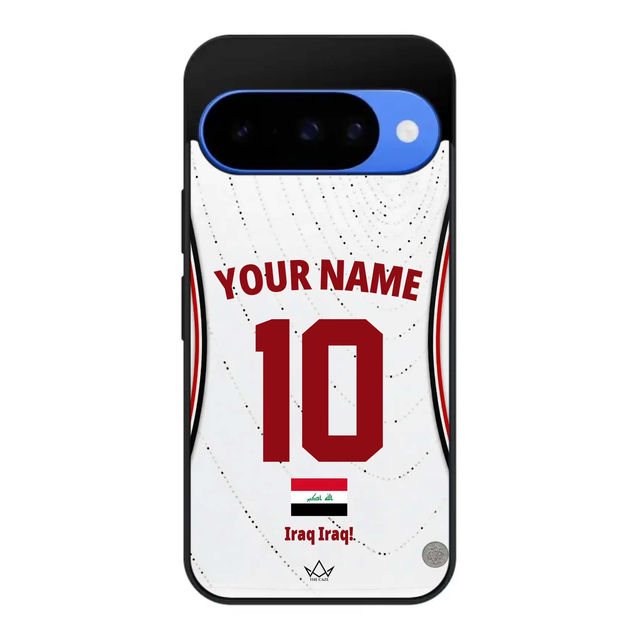 Custom Iraq World Cup 2026 Phone Case