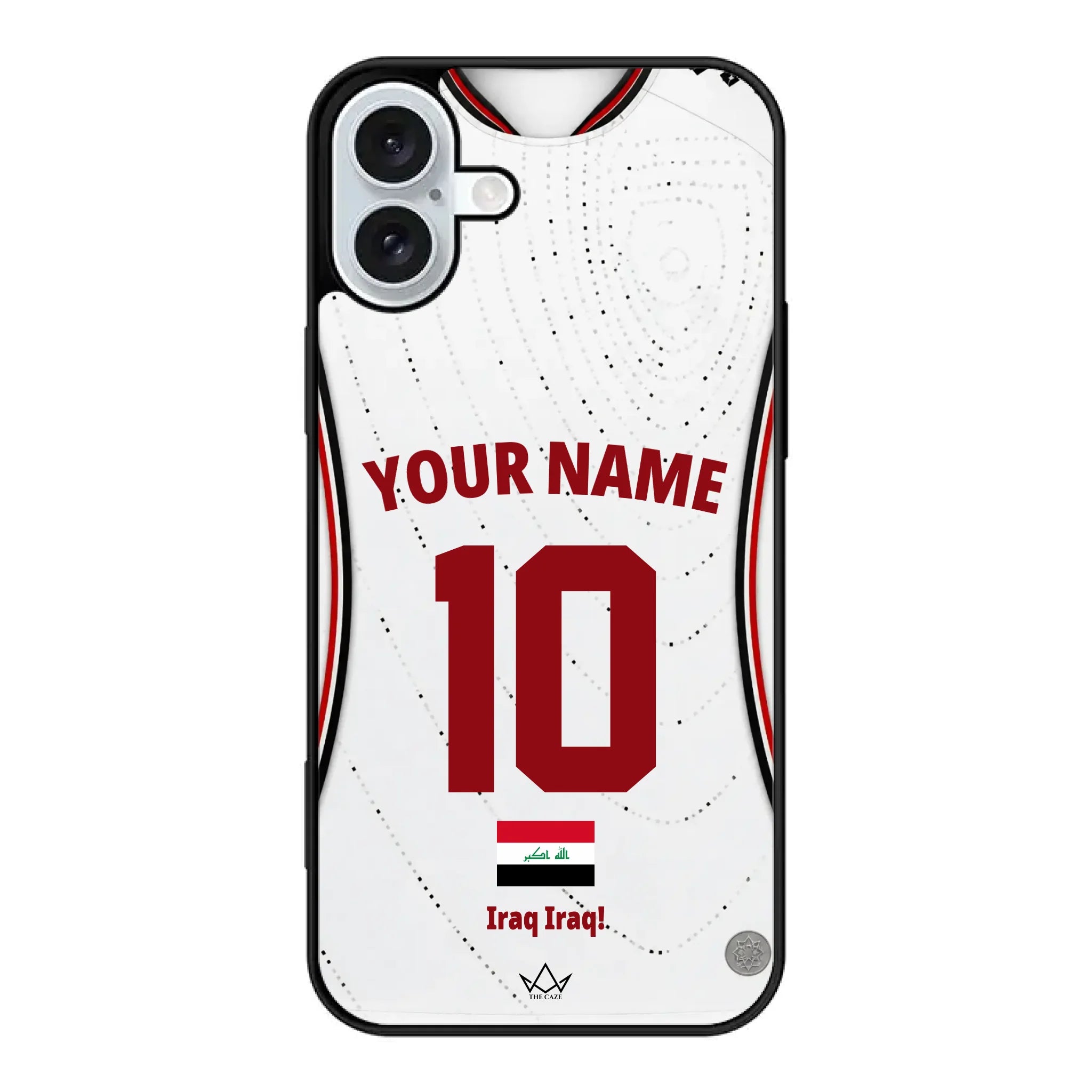Custom Iraq World Cup 2026 Phone Case