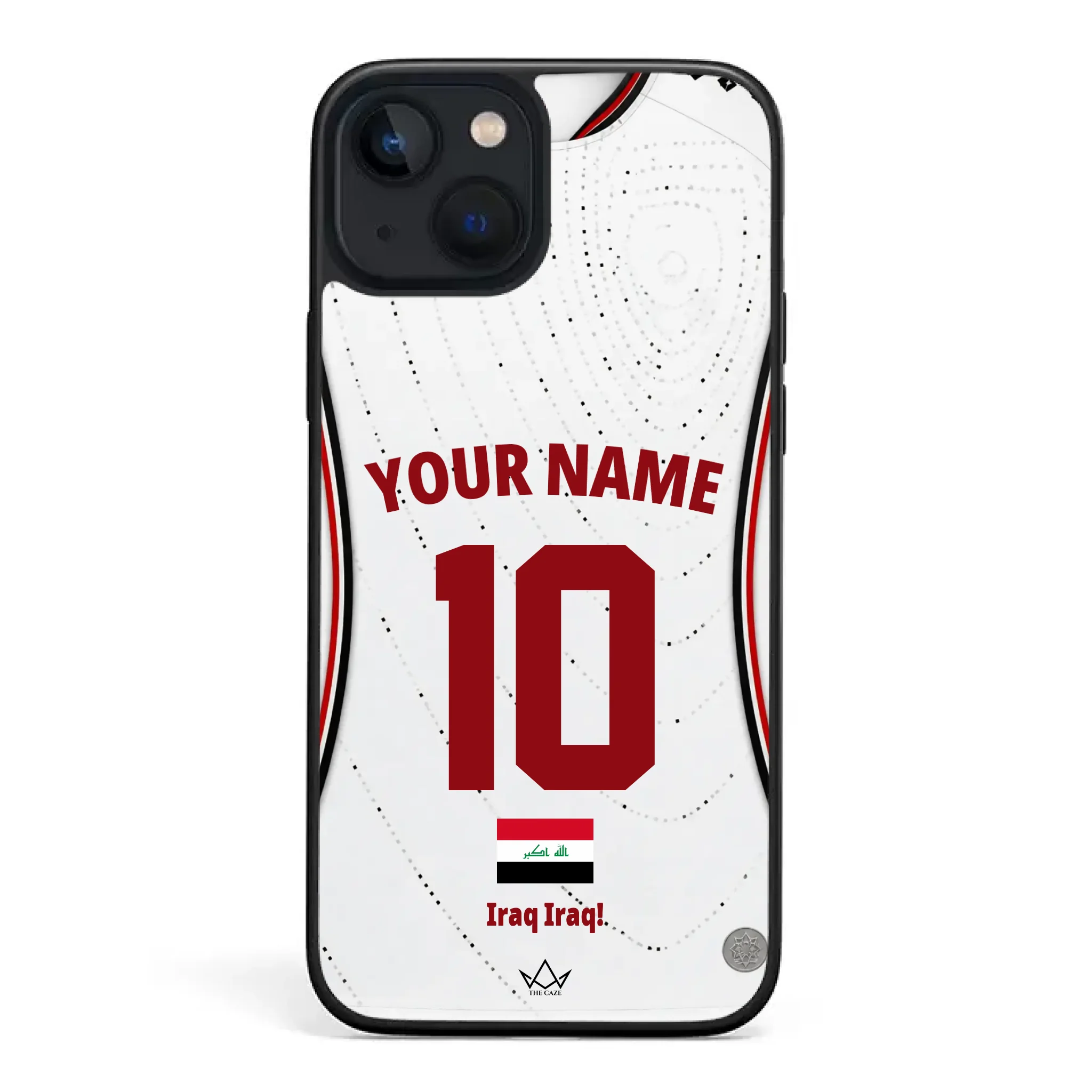Custom Iraq World Cup 2026 Phone Case