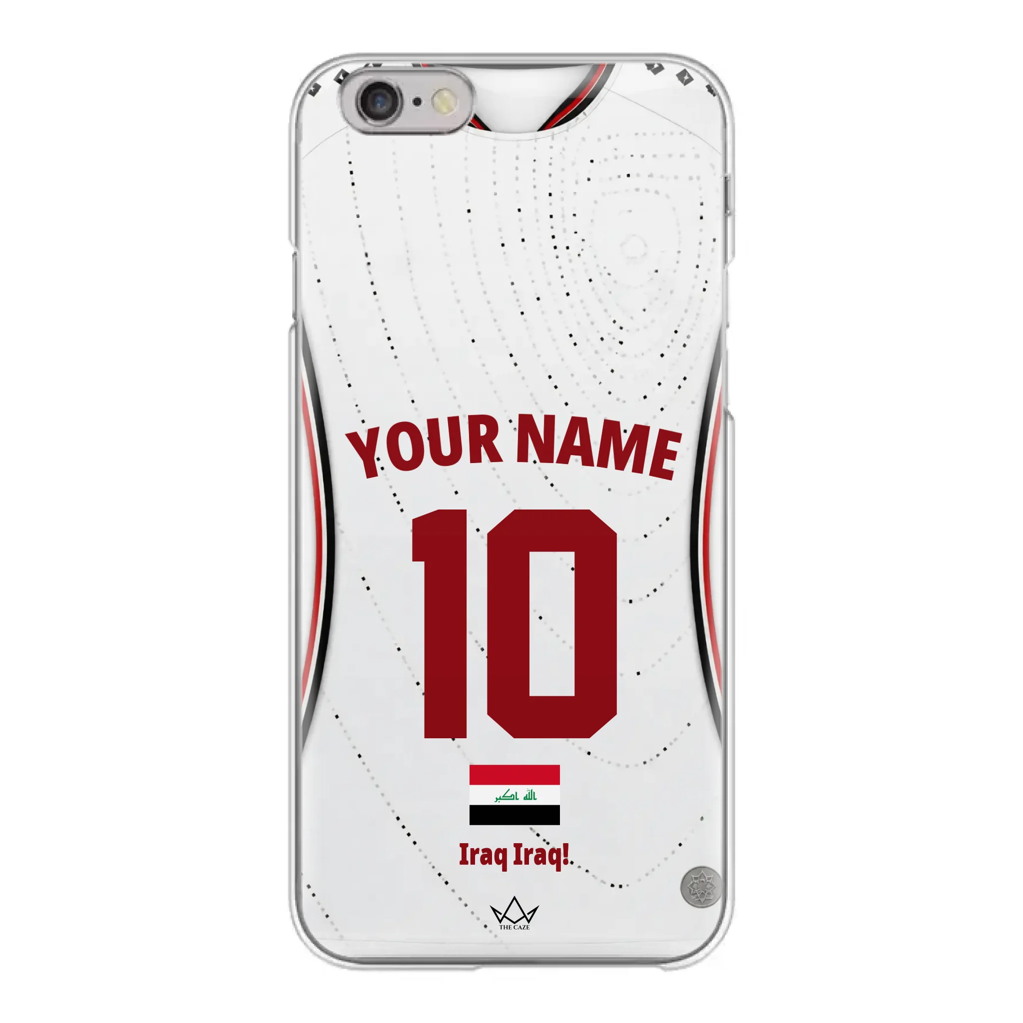 Custom Iraq World Cup 2026 Phone Case