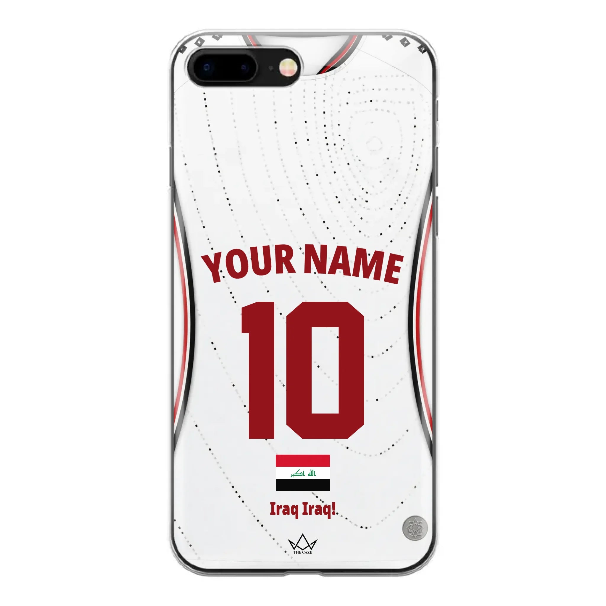 Custom Iraq World Cup 2026 Phone Case