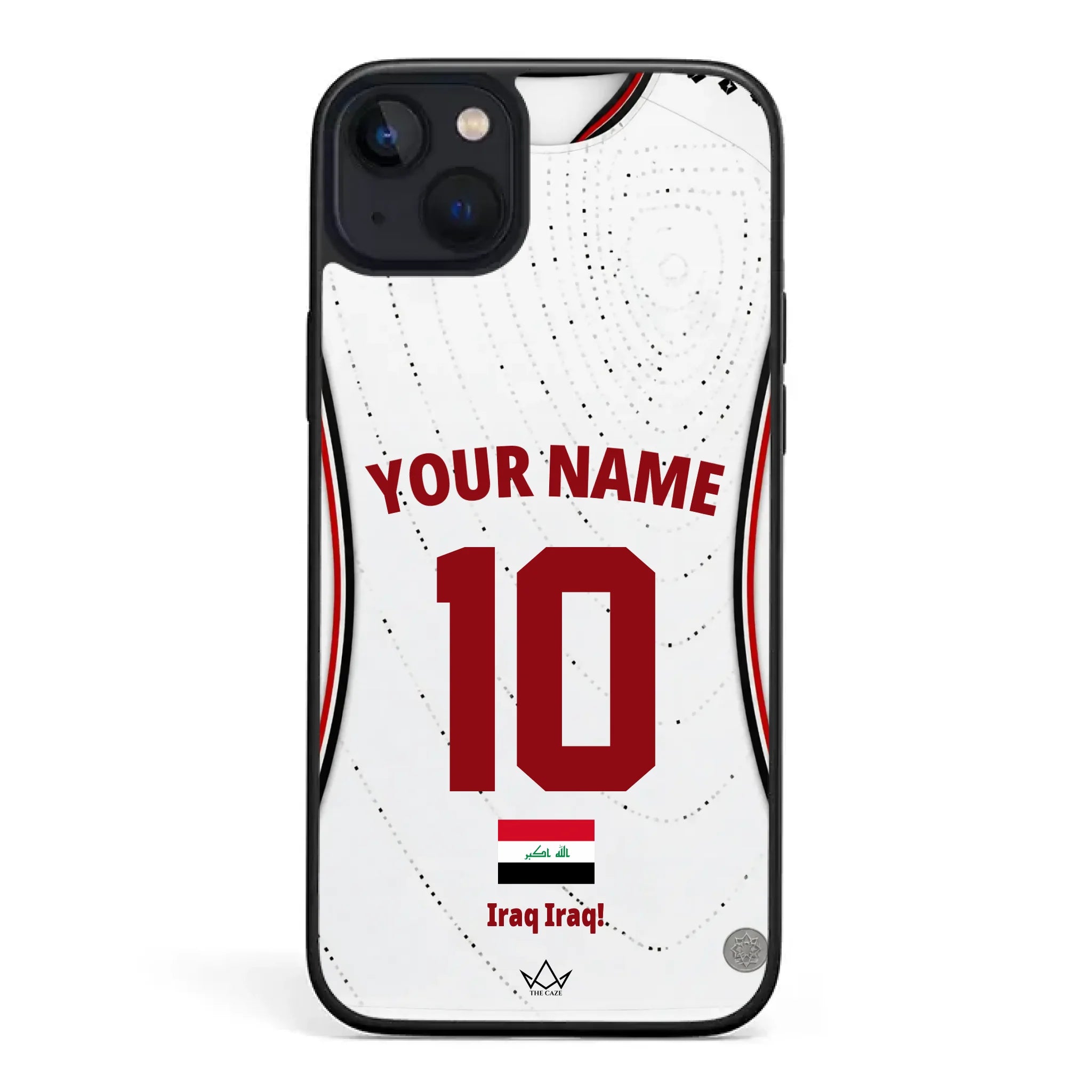 Custom Iraq World Cup 2026 Phone Case