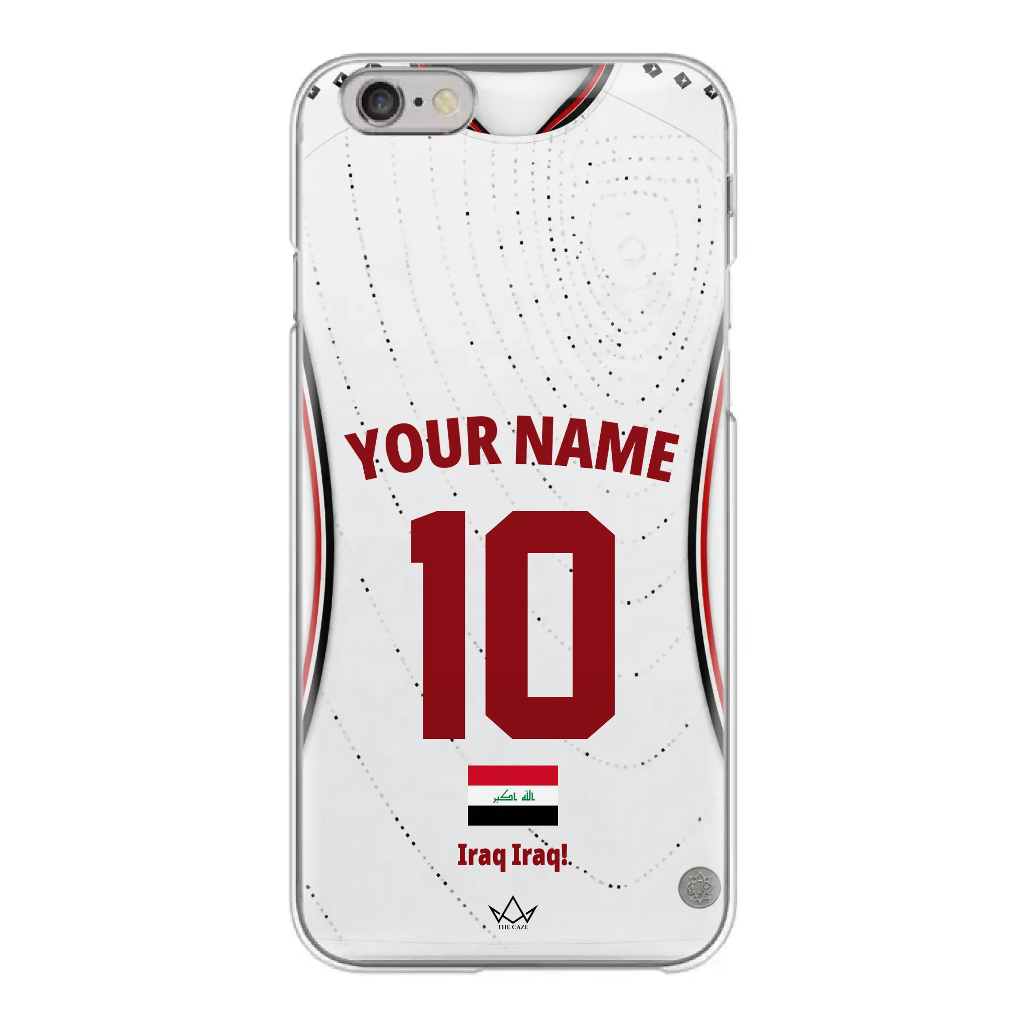 Custom Iraq World Cup 2026 Phone Case