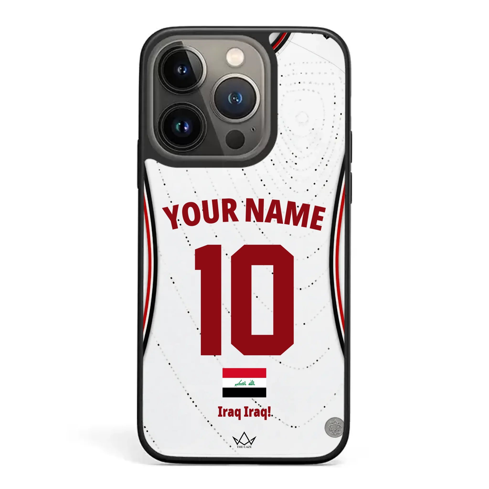 Custom Iraq World Cup 2026 Phone Case