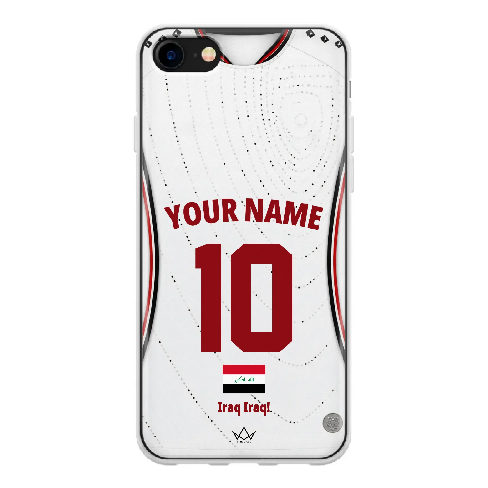 Custom Iraq World Cup 2026 Phone Case