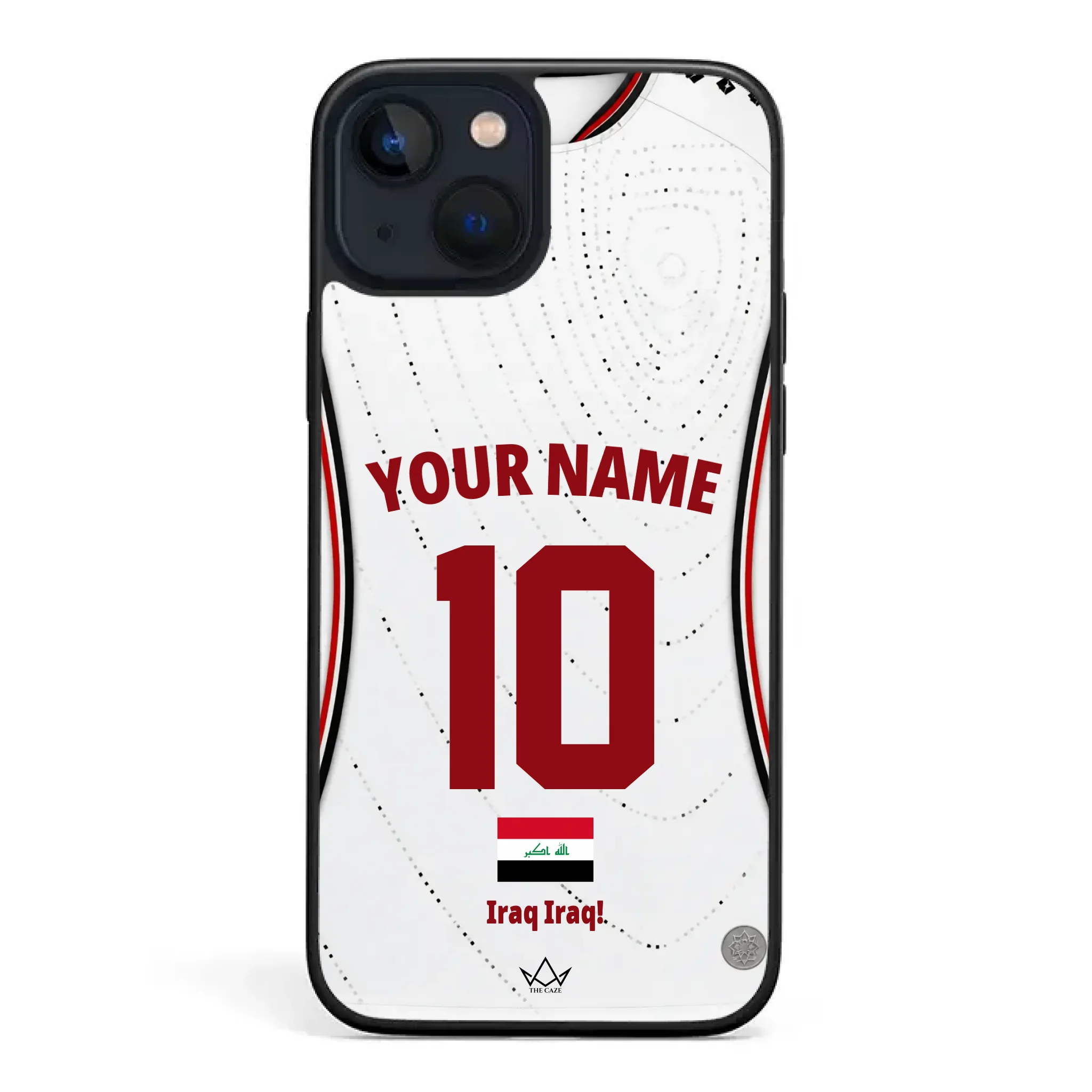 Custom Iraq World Cup 2026 Phone Case