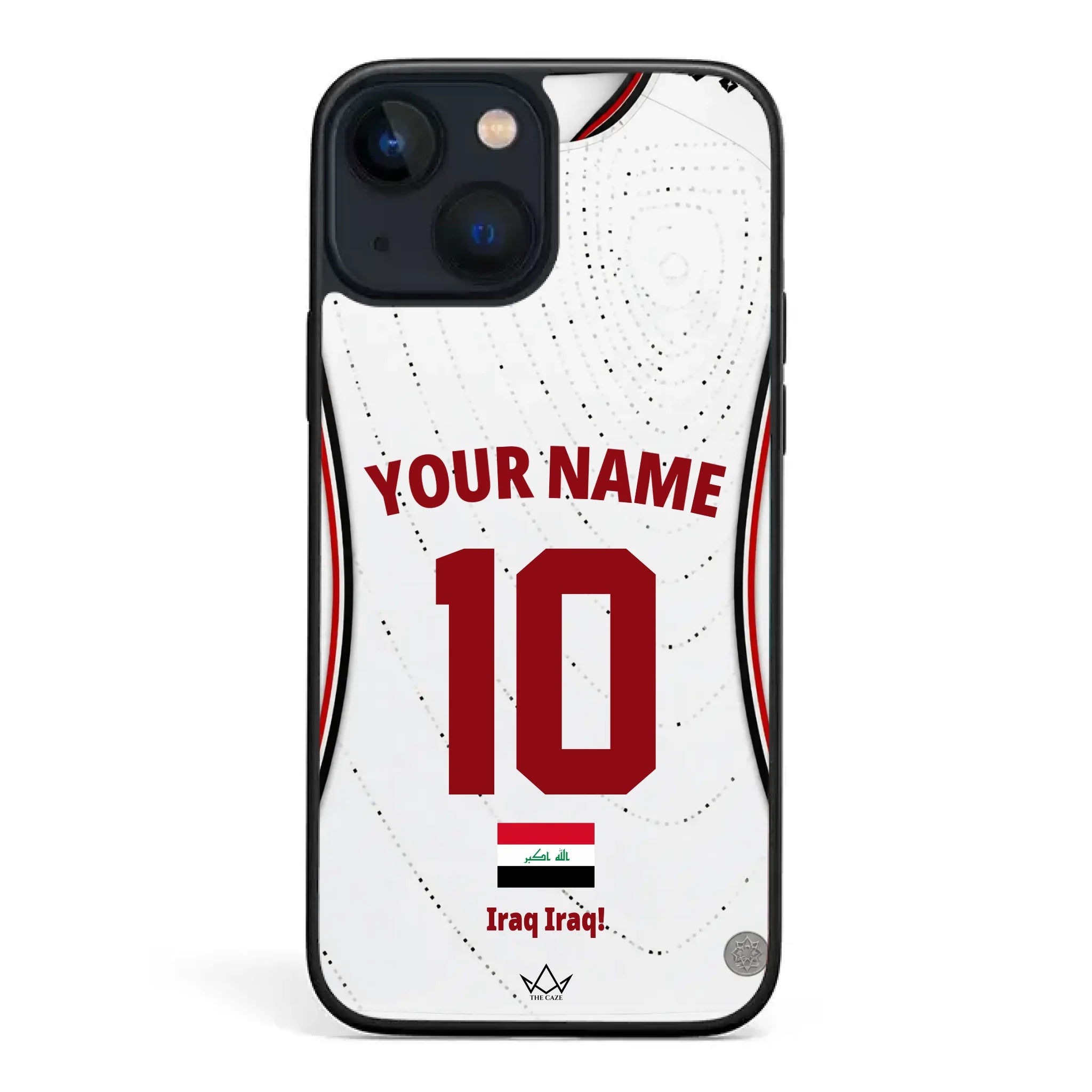 Custom Iraq World Cup 2026 Phone Case