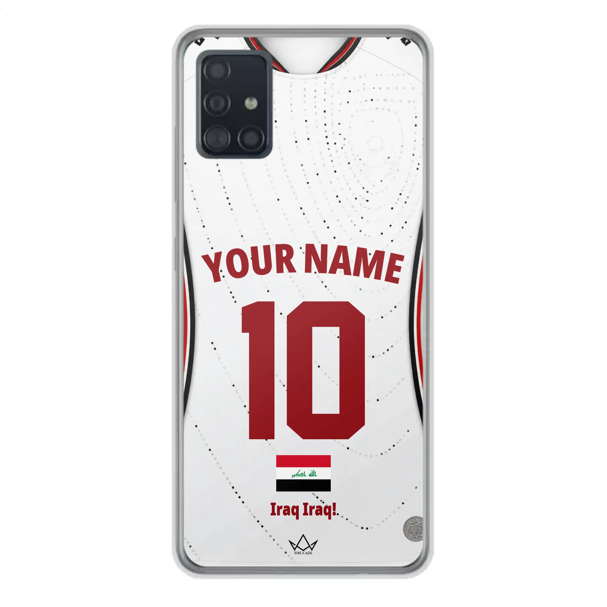 Custom Iraq World Cup 2026 Phone Case