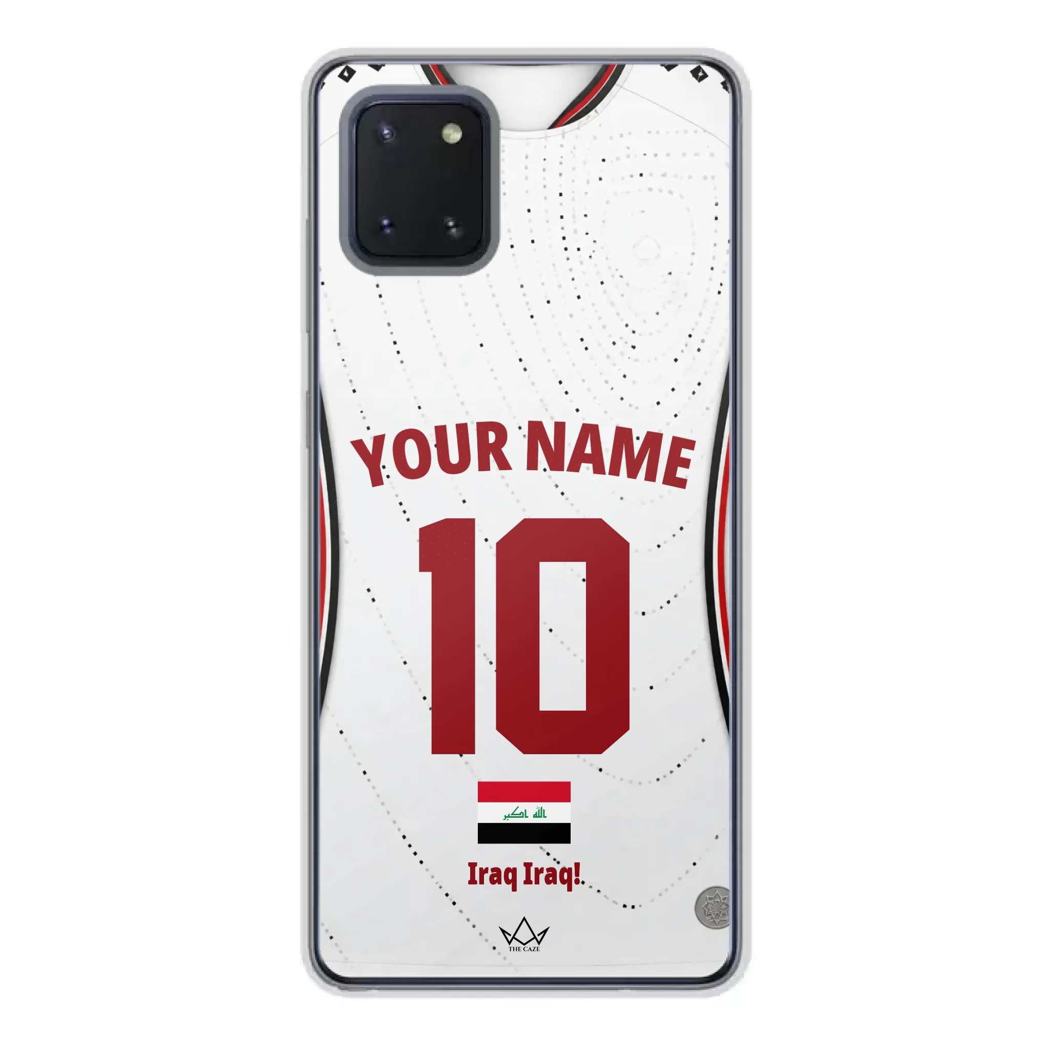 Custom Iraq World Cup 2026 Phone Case