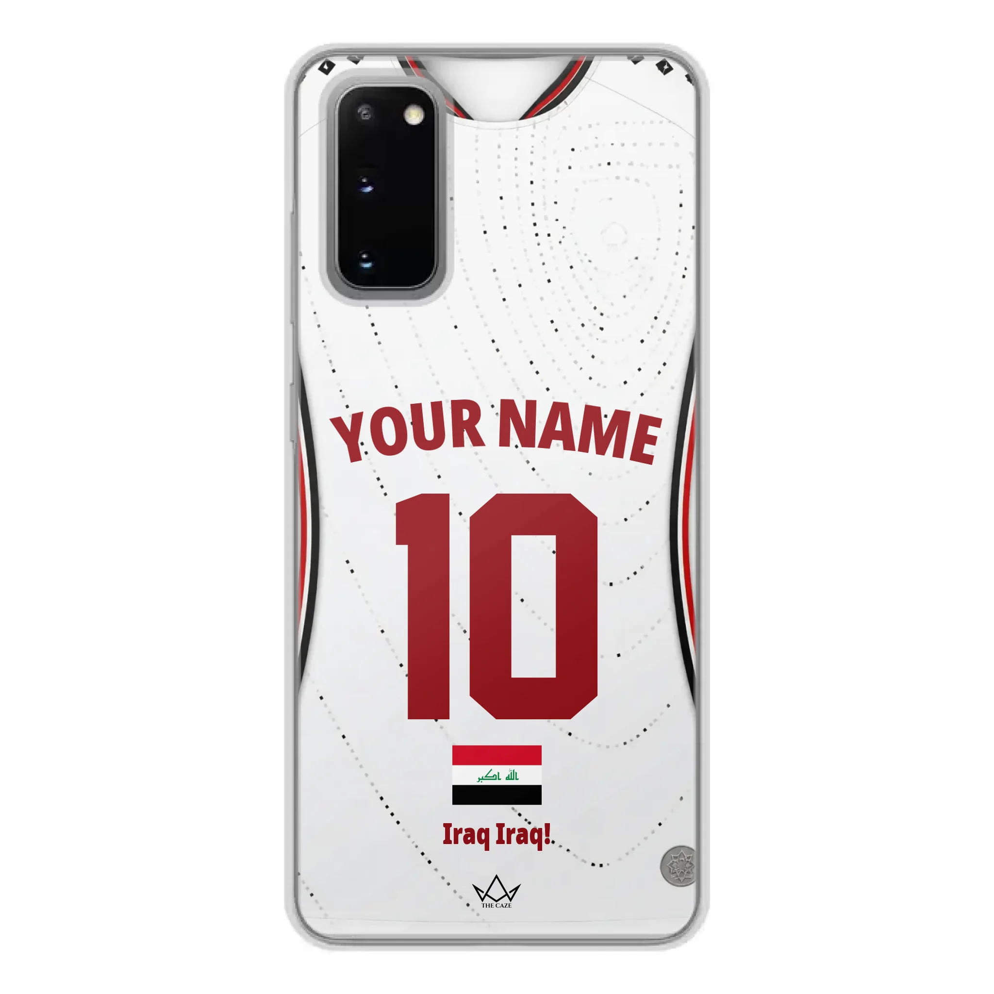Custom Iraq World Cup 2026 Phone Case