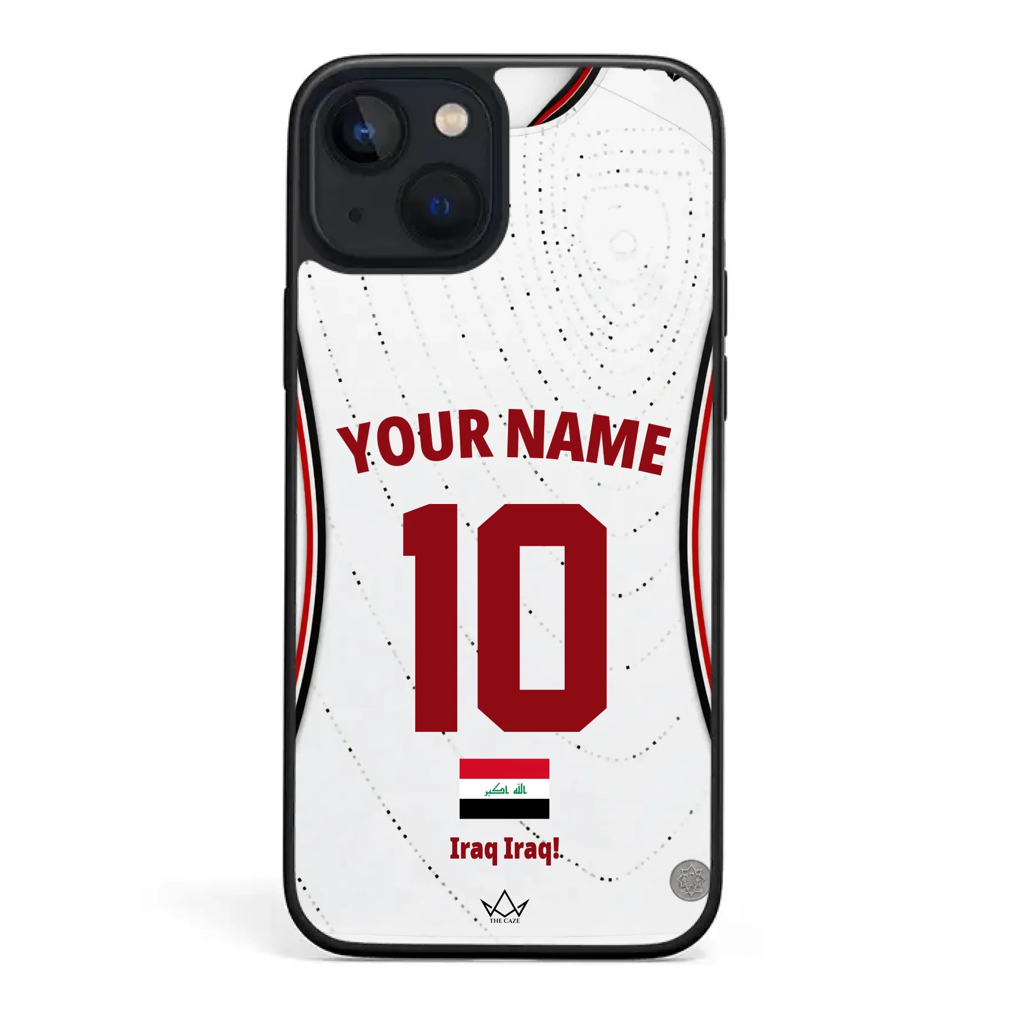Custom Iraq World Cup 2026 Phone Case