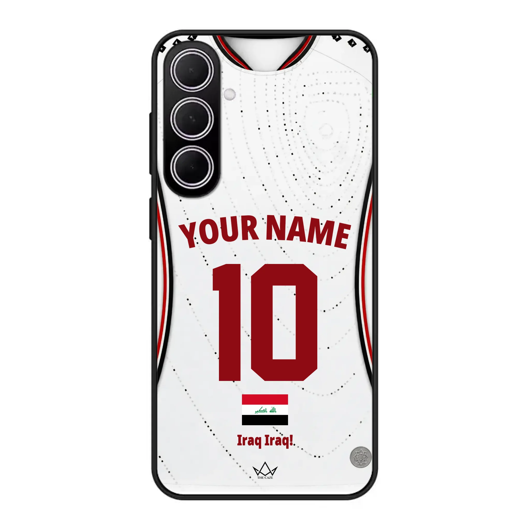 Custom Iraq World Cup 2026 Phone Case