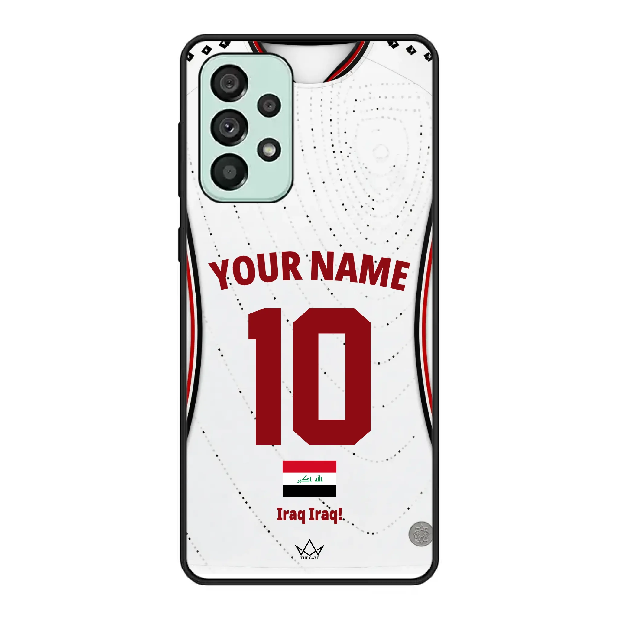 Custom Iraq World Cup 2026 Phone Case