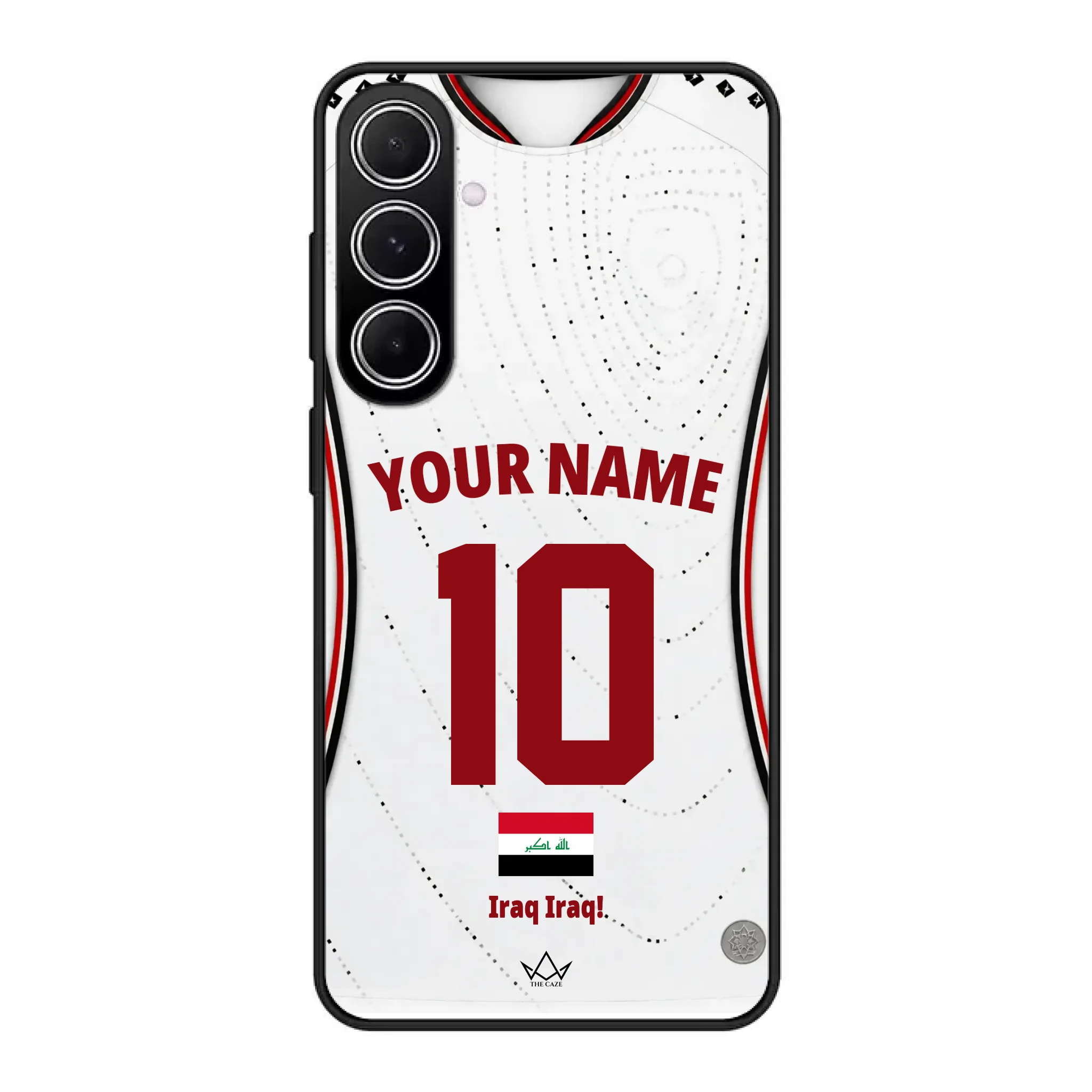 Custom Iraq World Cup 2026 Phone Case