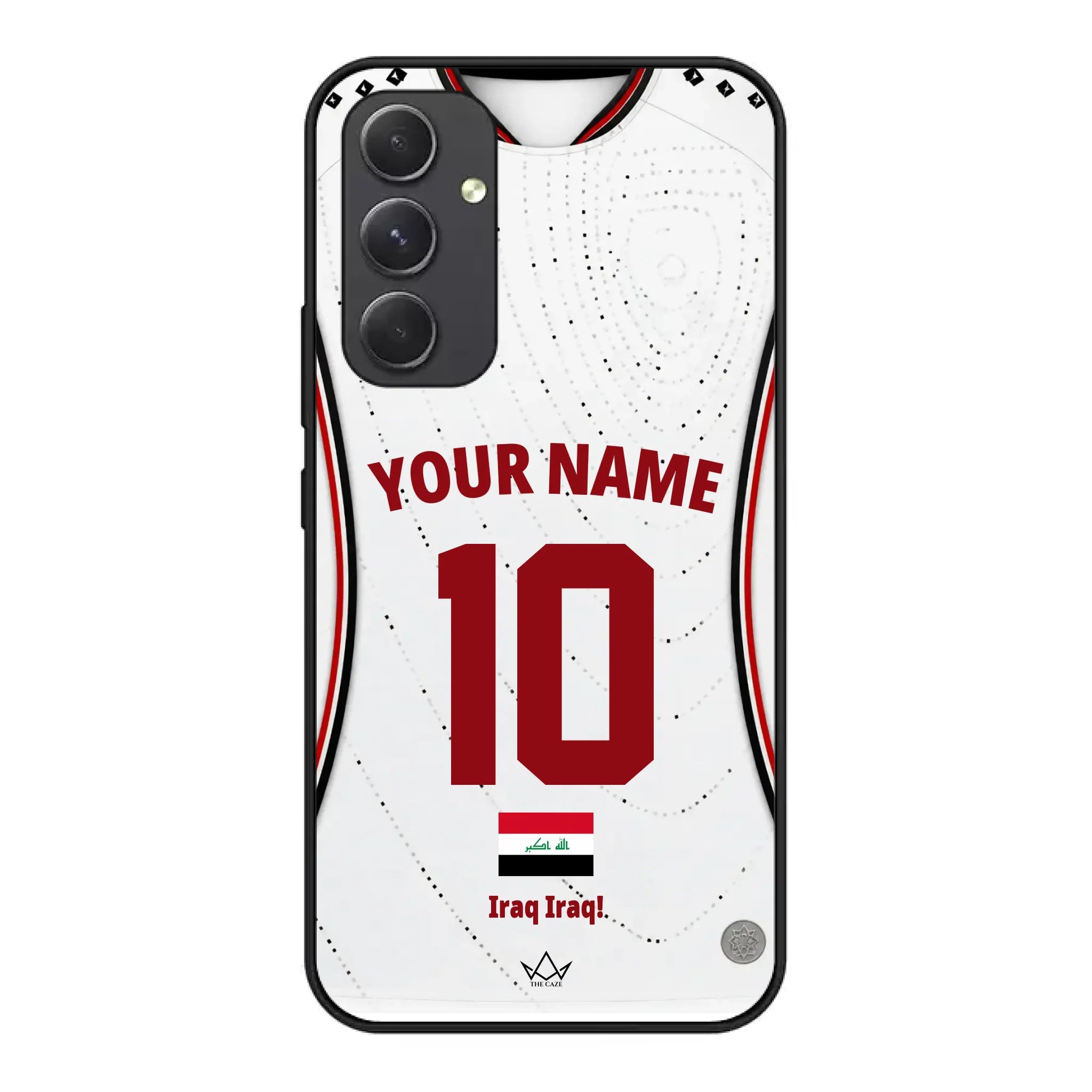Custom Iraq World Cup 2026 Phone Case