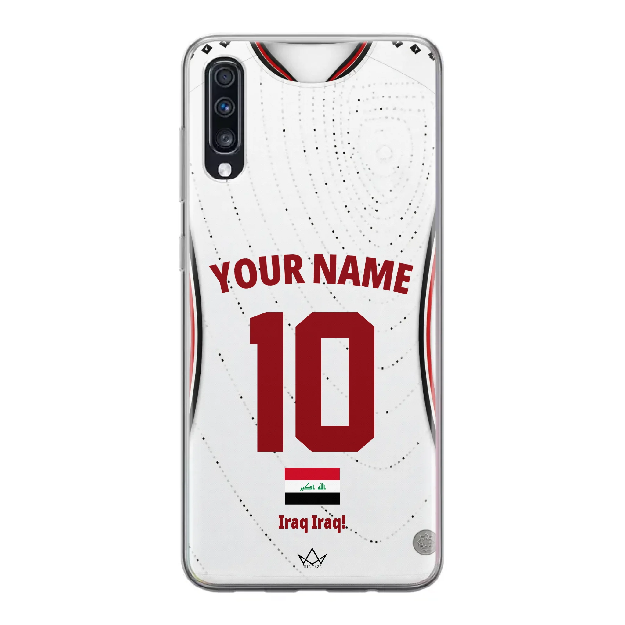 Custom Iraq World Cup 2026 Phone Case