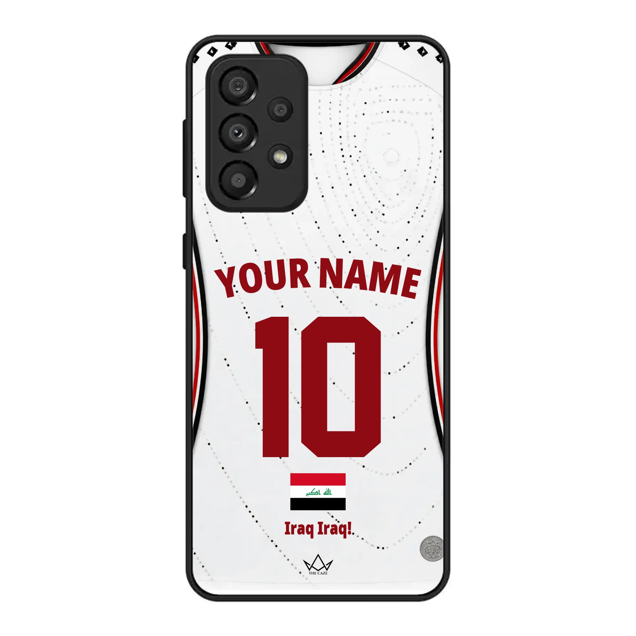 Custom Iraq World Cup 2026 Phone Case