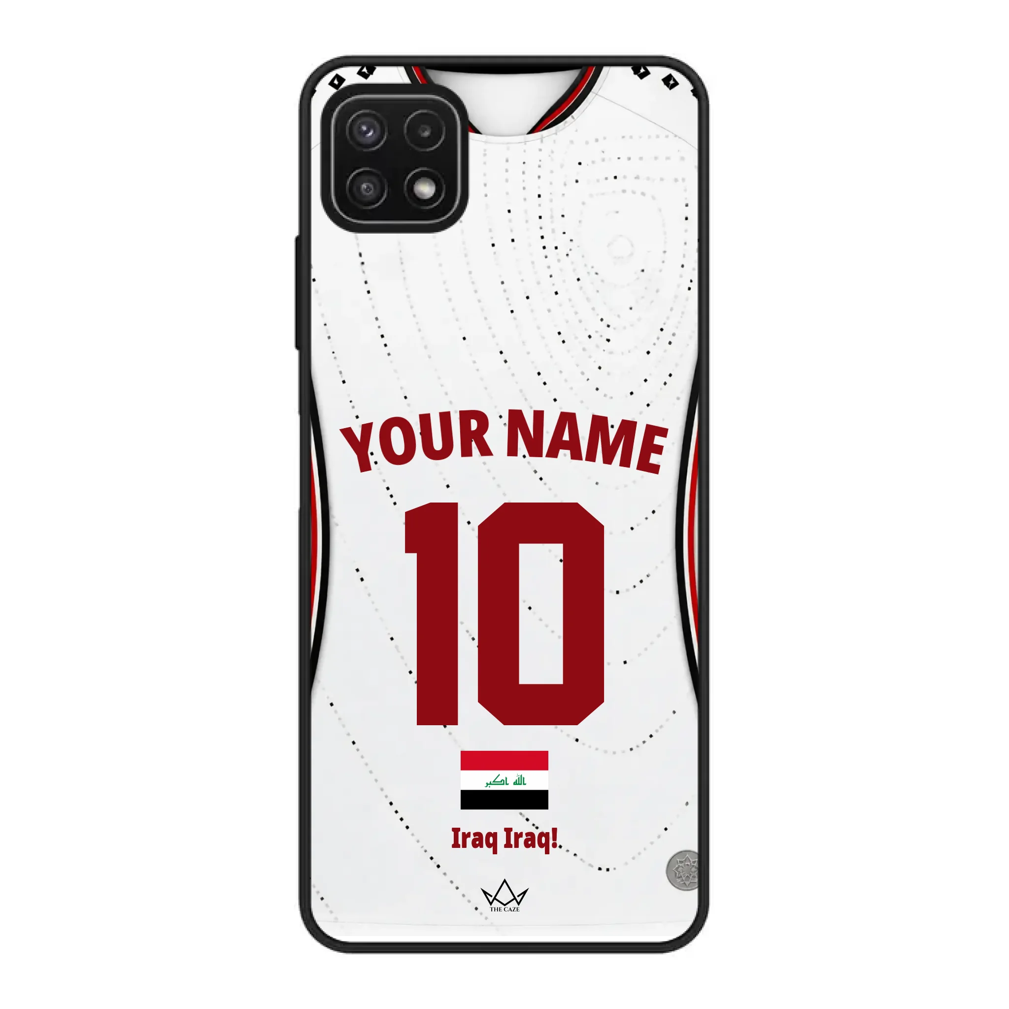 Custom Iraq World Cup 2026 Phone Case