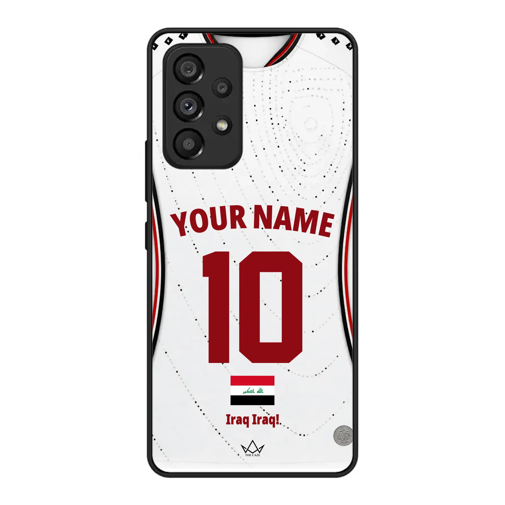 Custom Iraq World Cup 2026 Phone Case