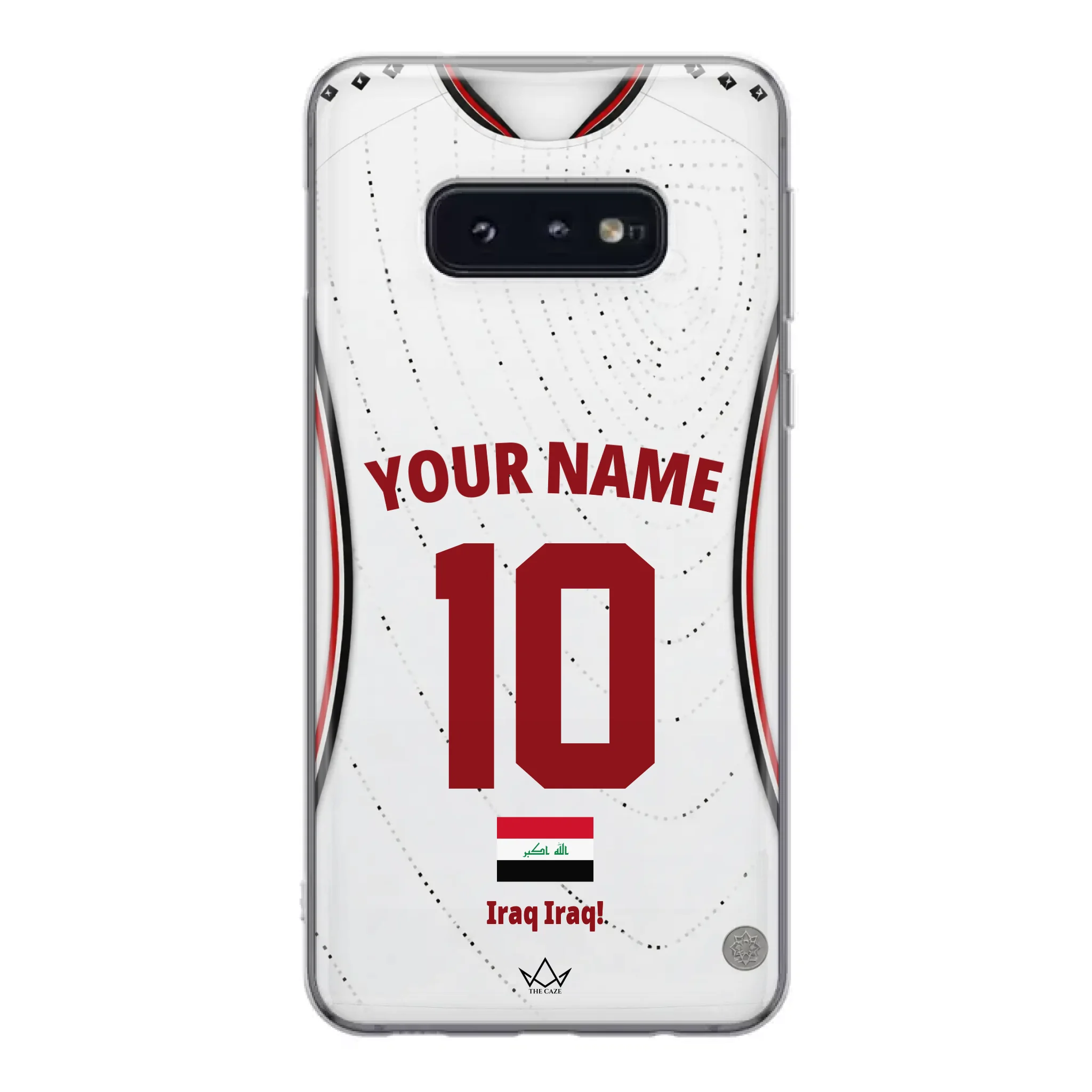 Custom Iraq World Cup 2026 Phone Case