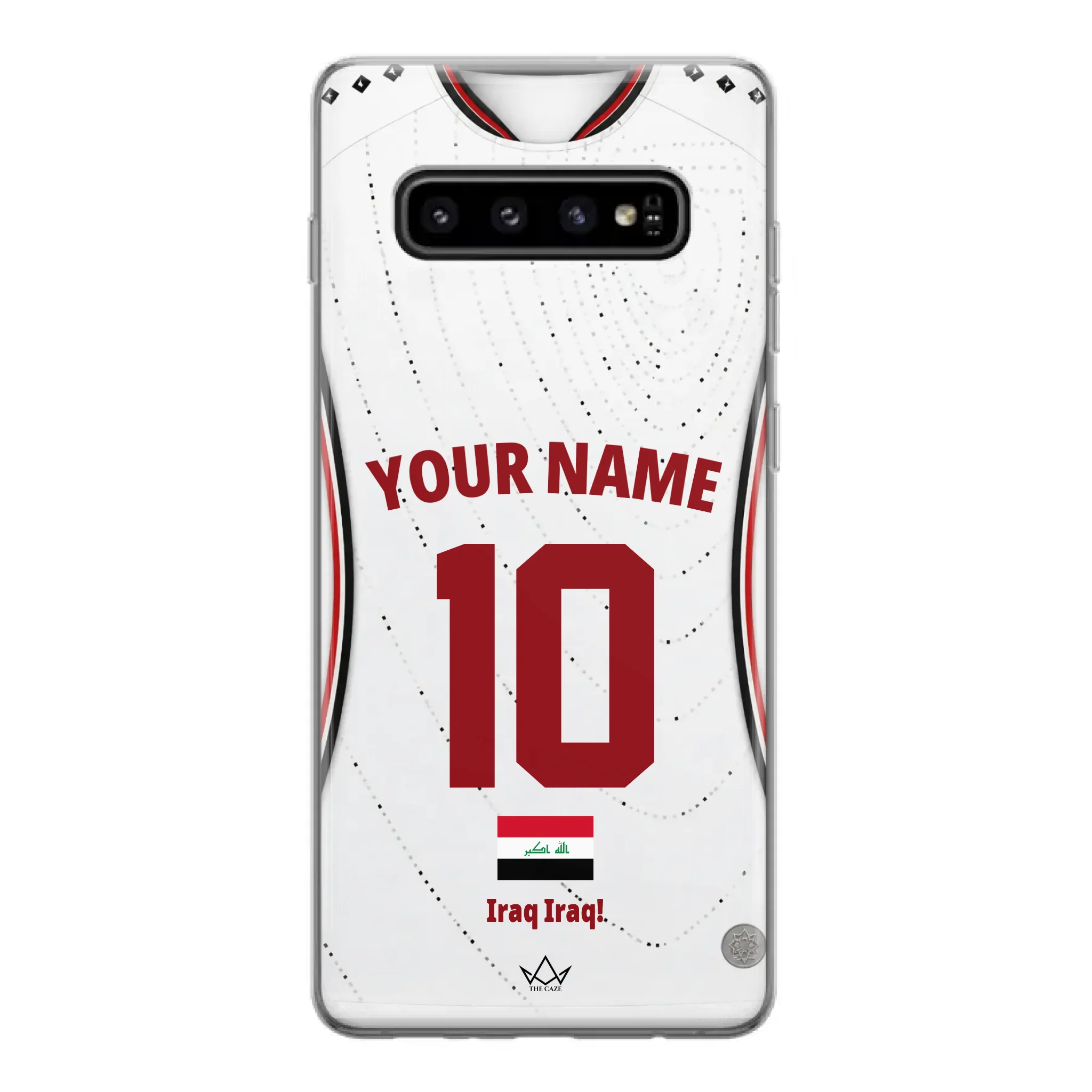 Custom Iraq World Cup 2026 Phone Case