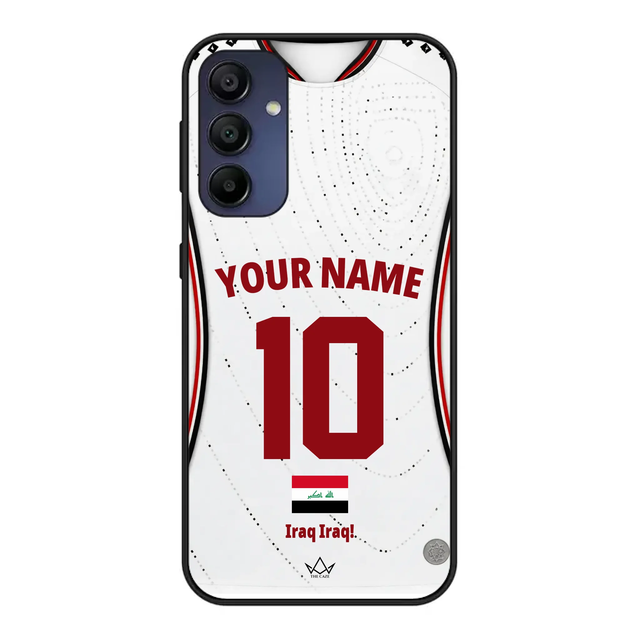 Custom Iraq World Cup 2026 Phone Case