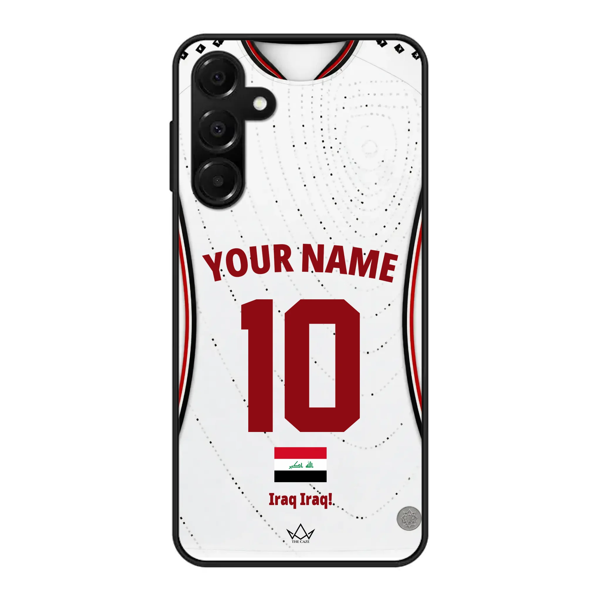 Custom Iraq World Cup 2026 Phone Case