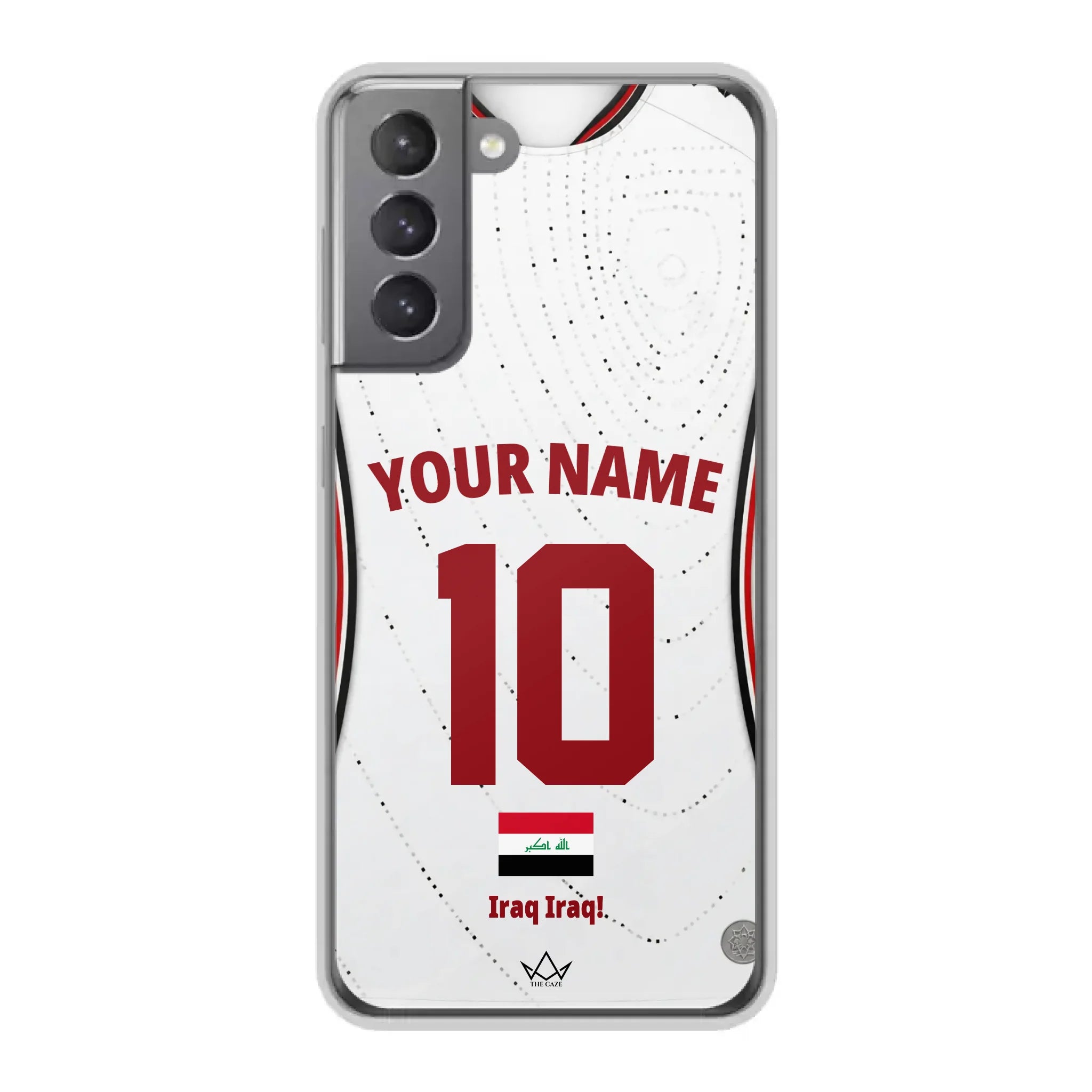 Custom Iraq World Cup 2026 Phone Case